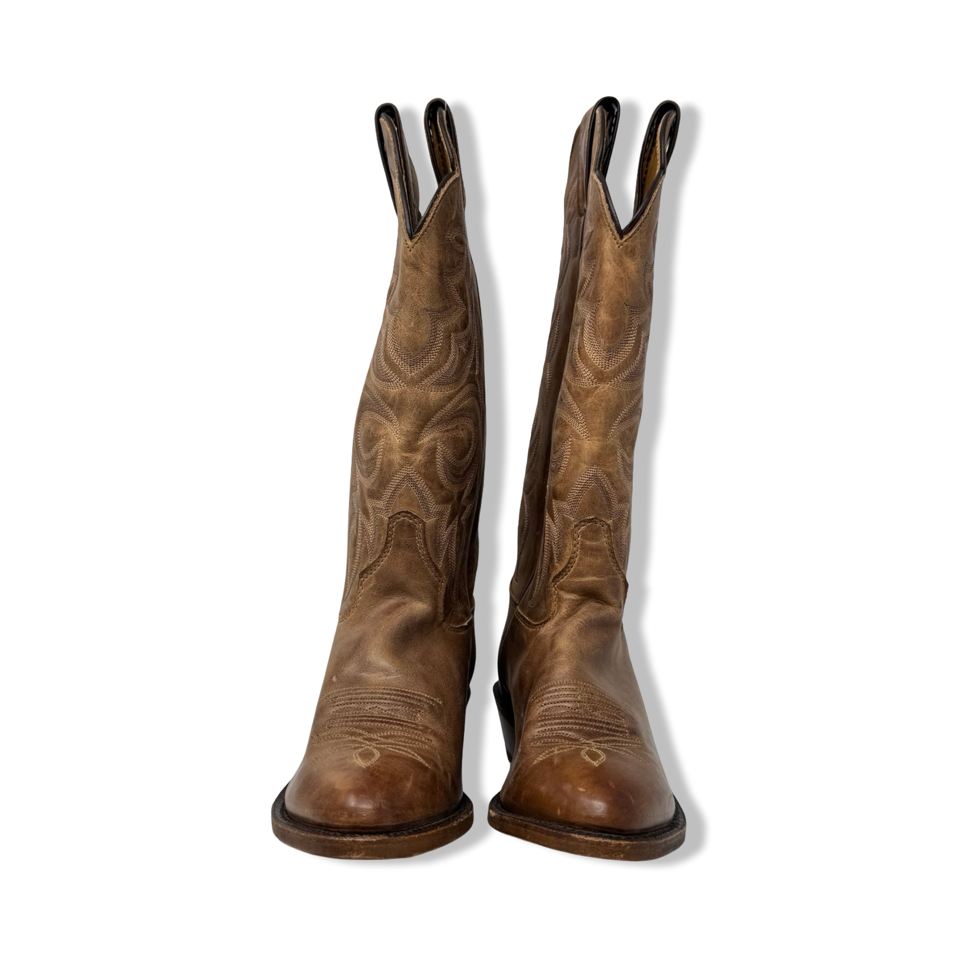 Justin Arizona Mocha Cowboy Boot