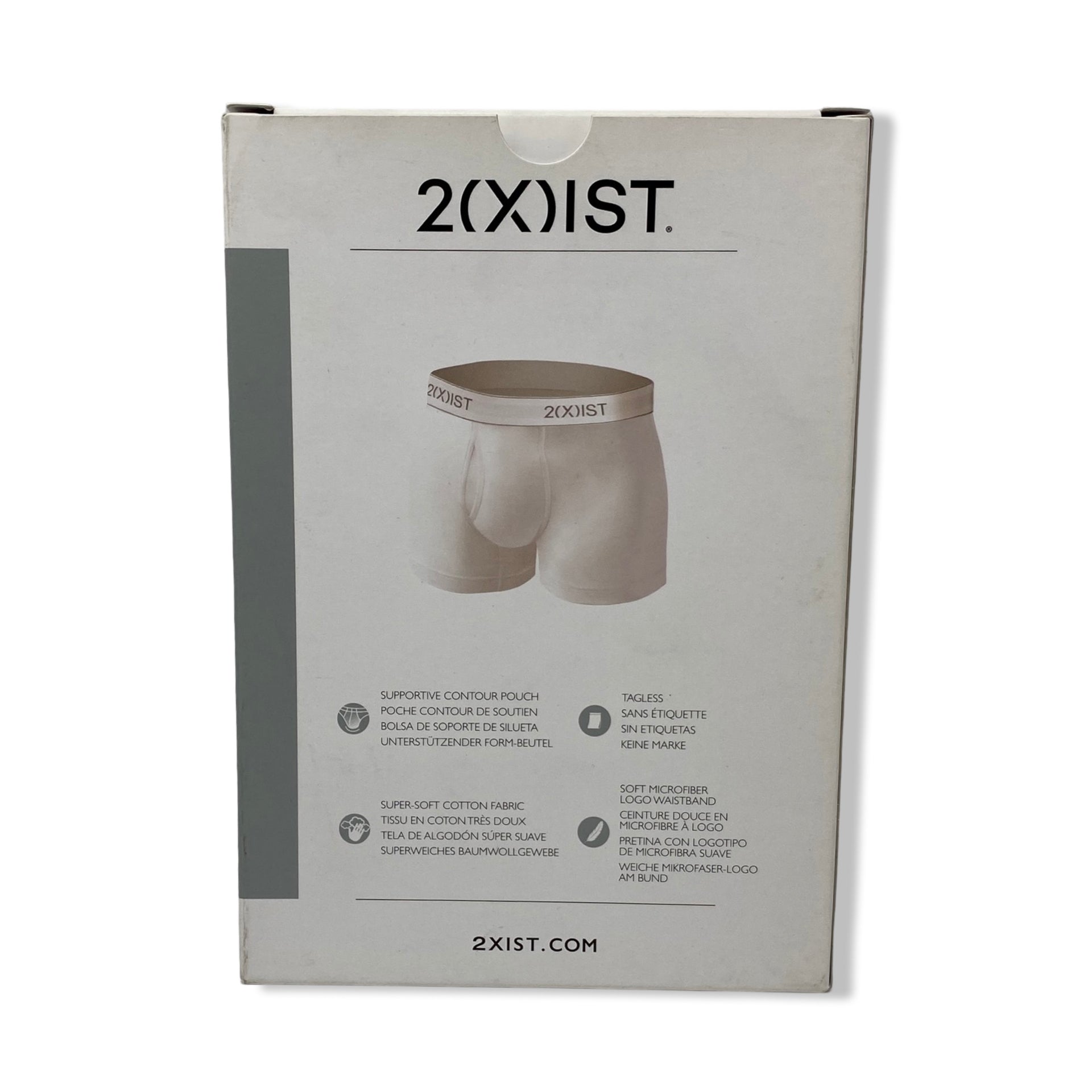 2(X)IST Cotton Essential Multicolor 3-Pack Boxer Briefs