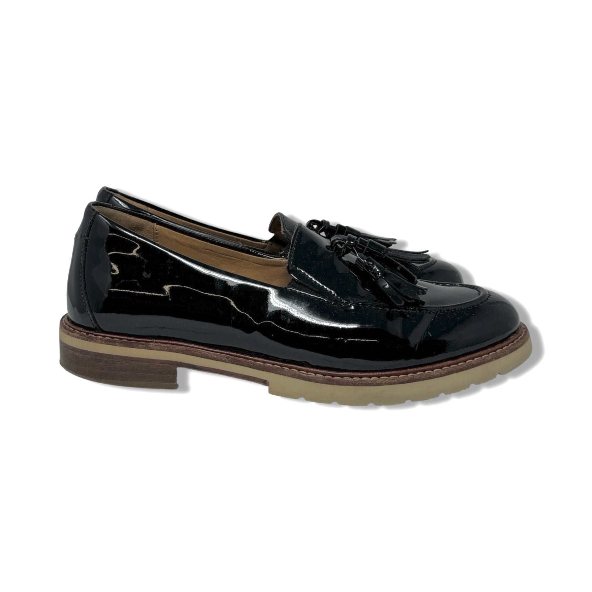 Samuel Hubbard Tailored Patent Leather Loafers