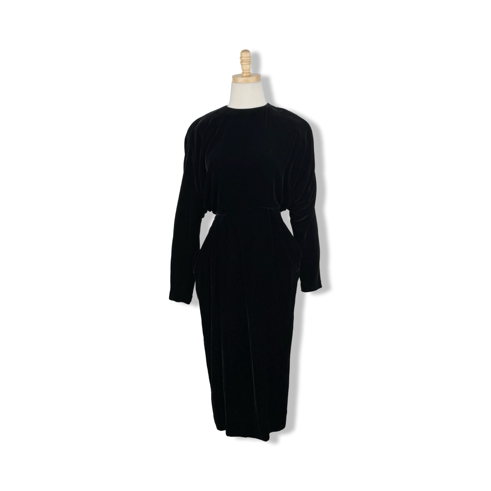 Vintage Regina Kravitz Velvet Cocktail Dress