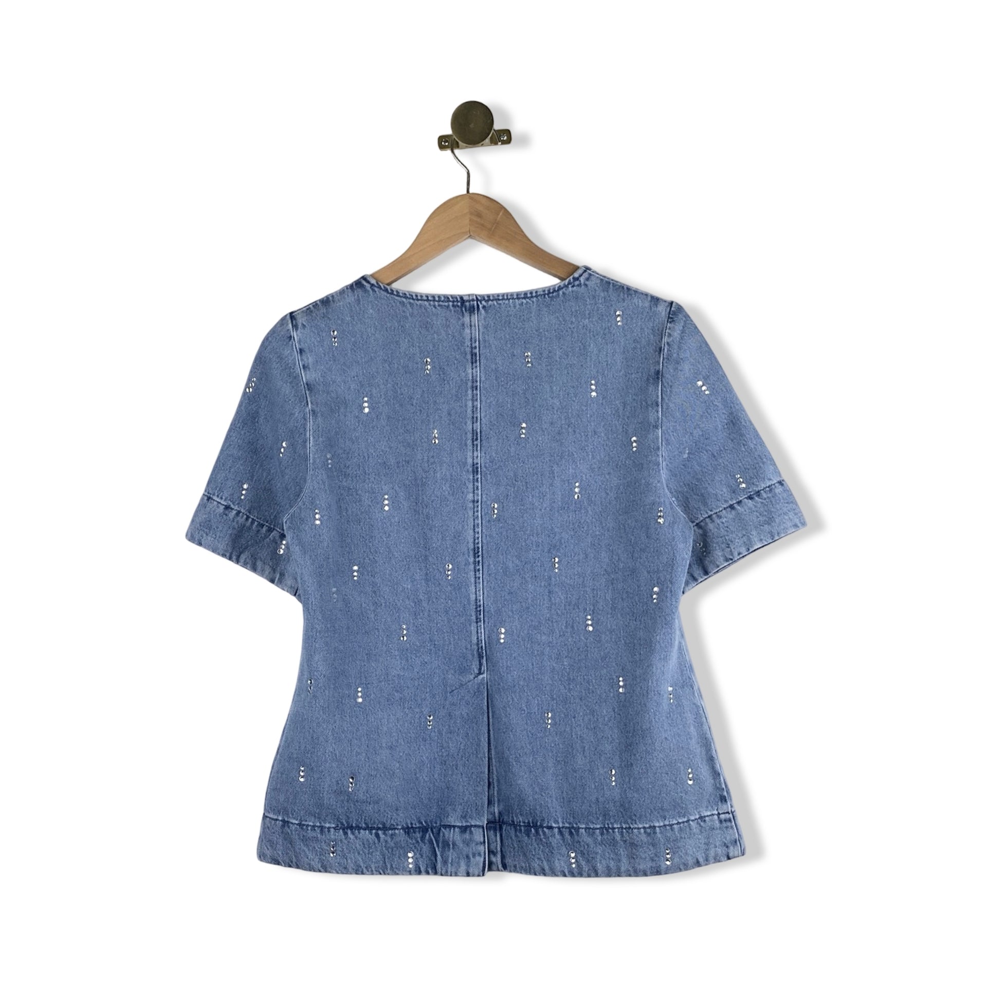 ALIGNE Chico Diamante Denim Top