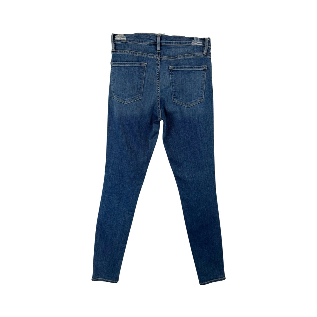 Frame Medium Wash Skinny Jeans