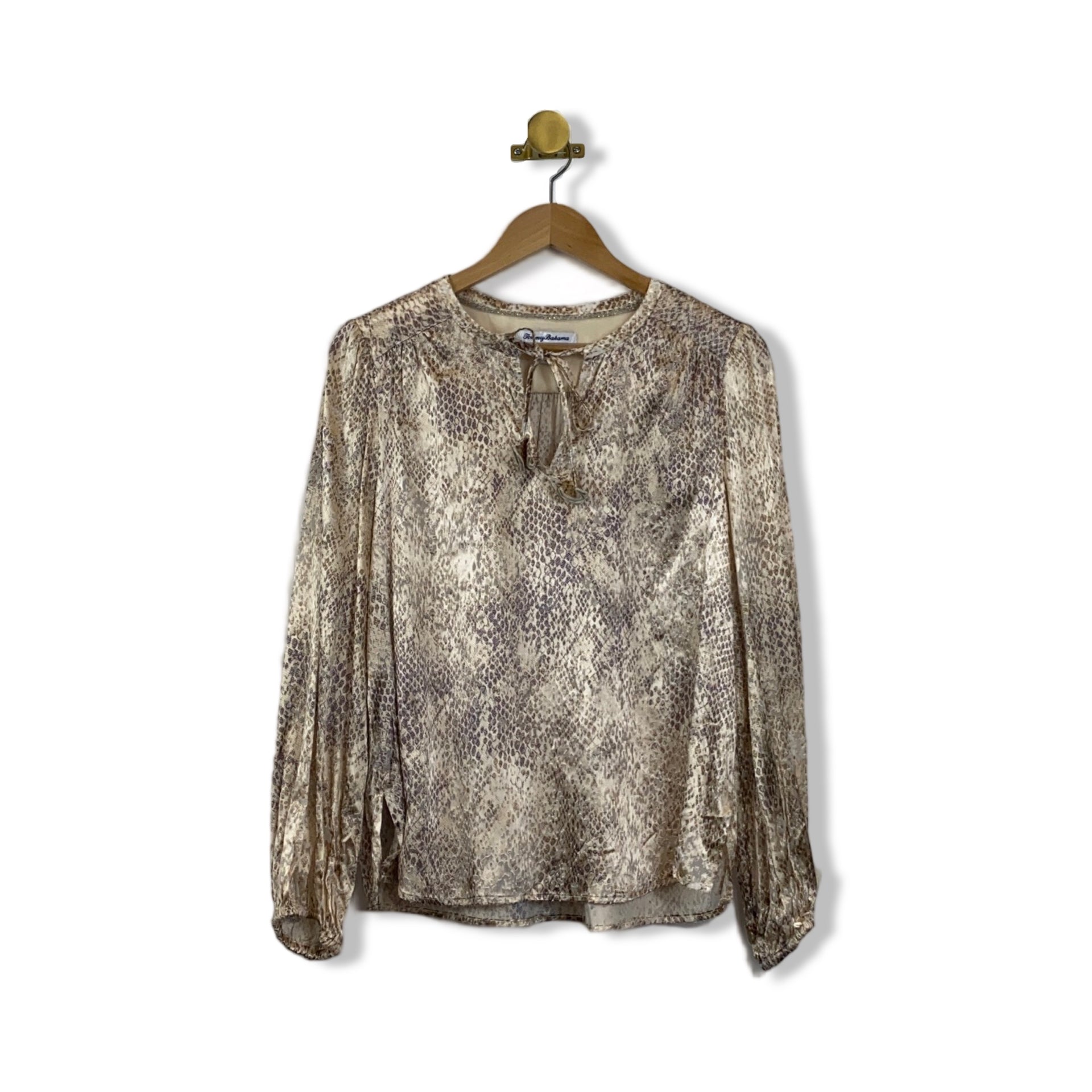 Tommy Bahama Snake Print Top