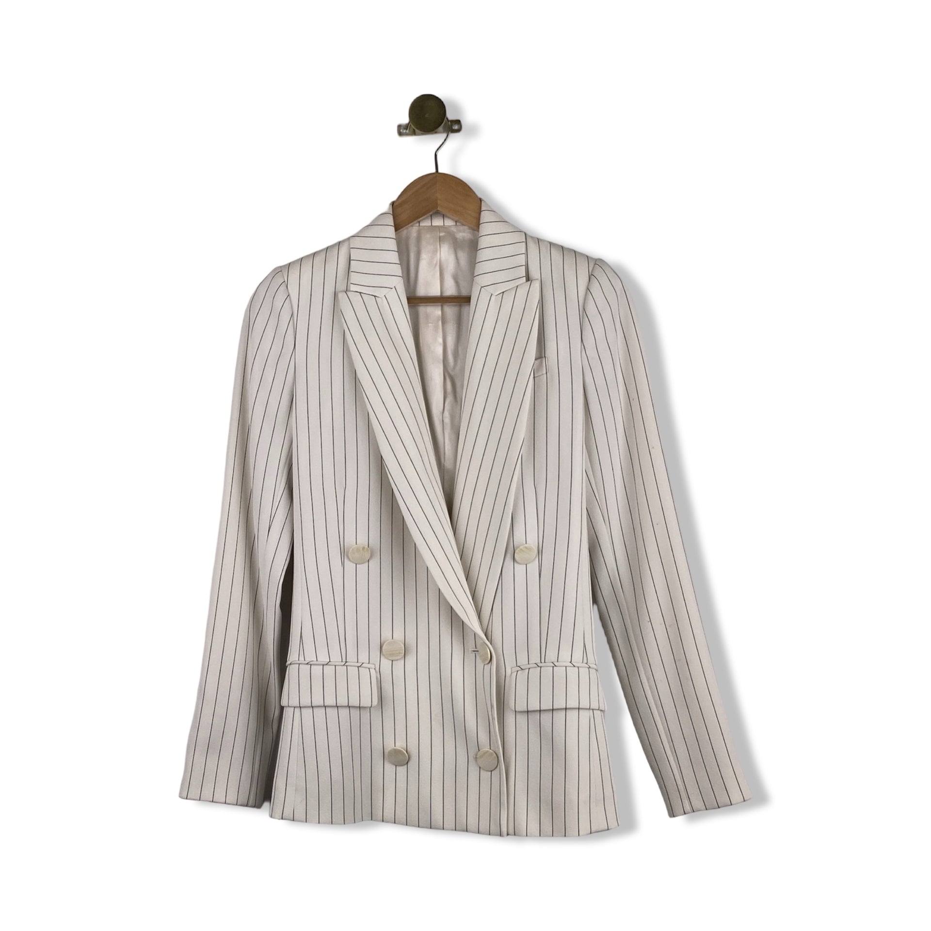 By Mailene Berger Pinstripe Blazer