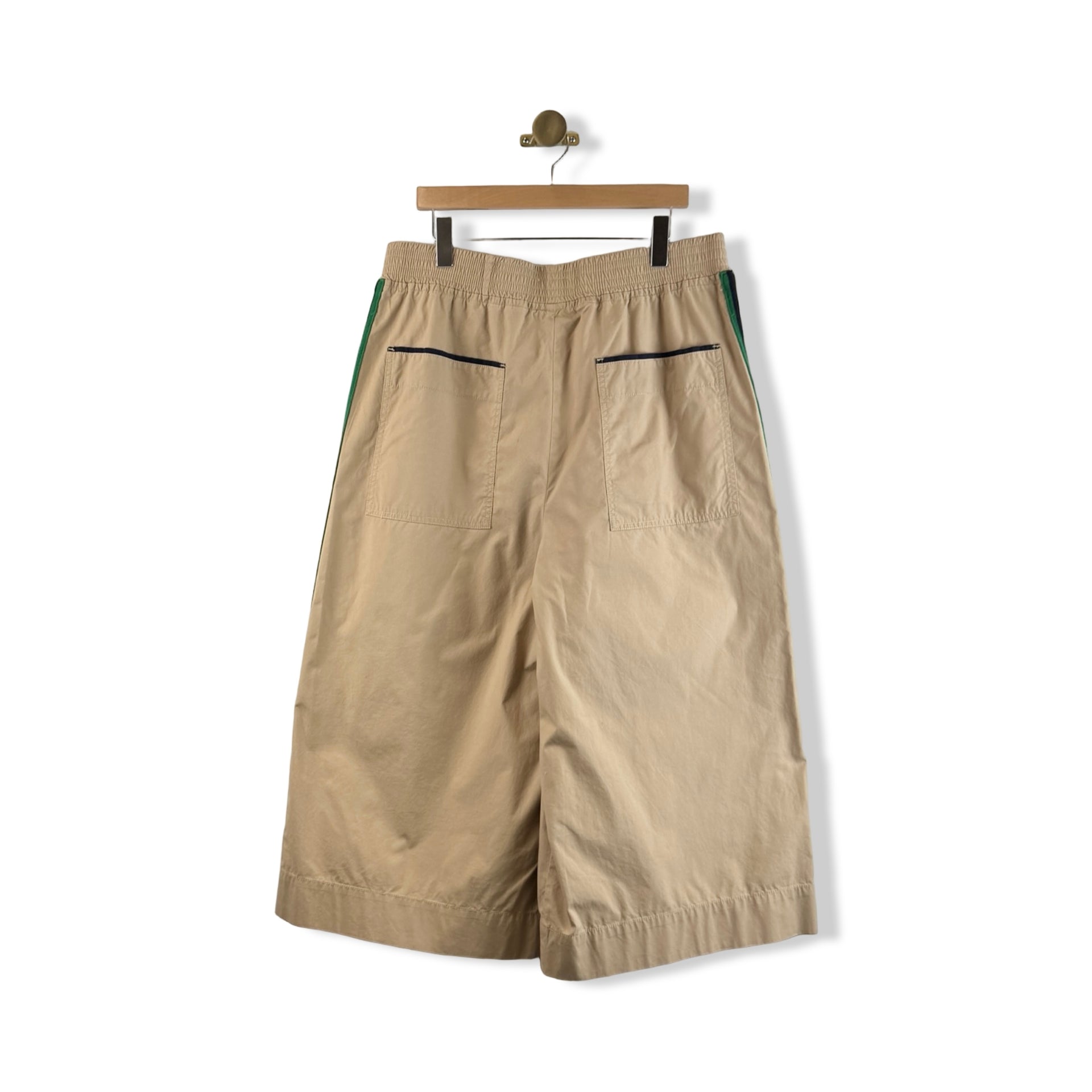 Maeve Racer Stripe Wide Leg Pants