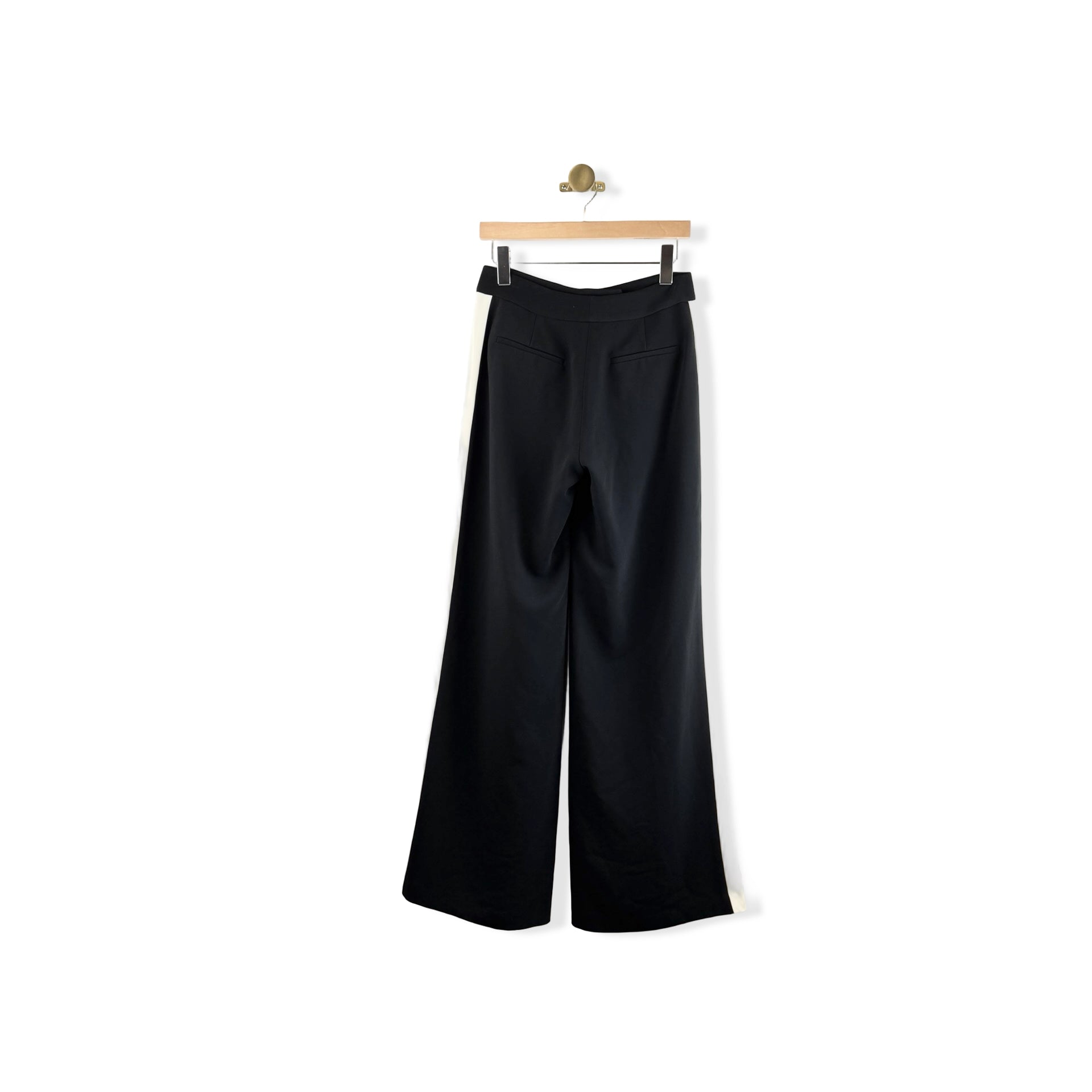La Ligne Racer Striped Wide Leg Pants