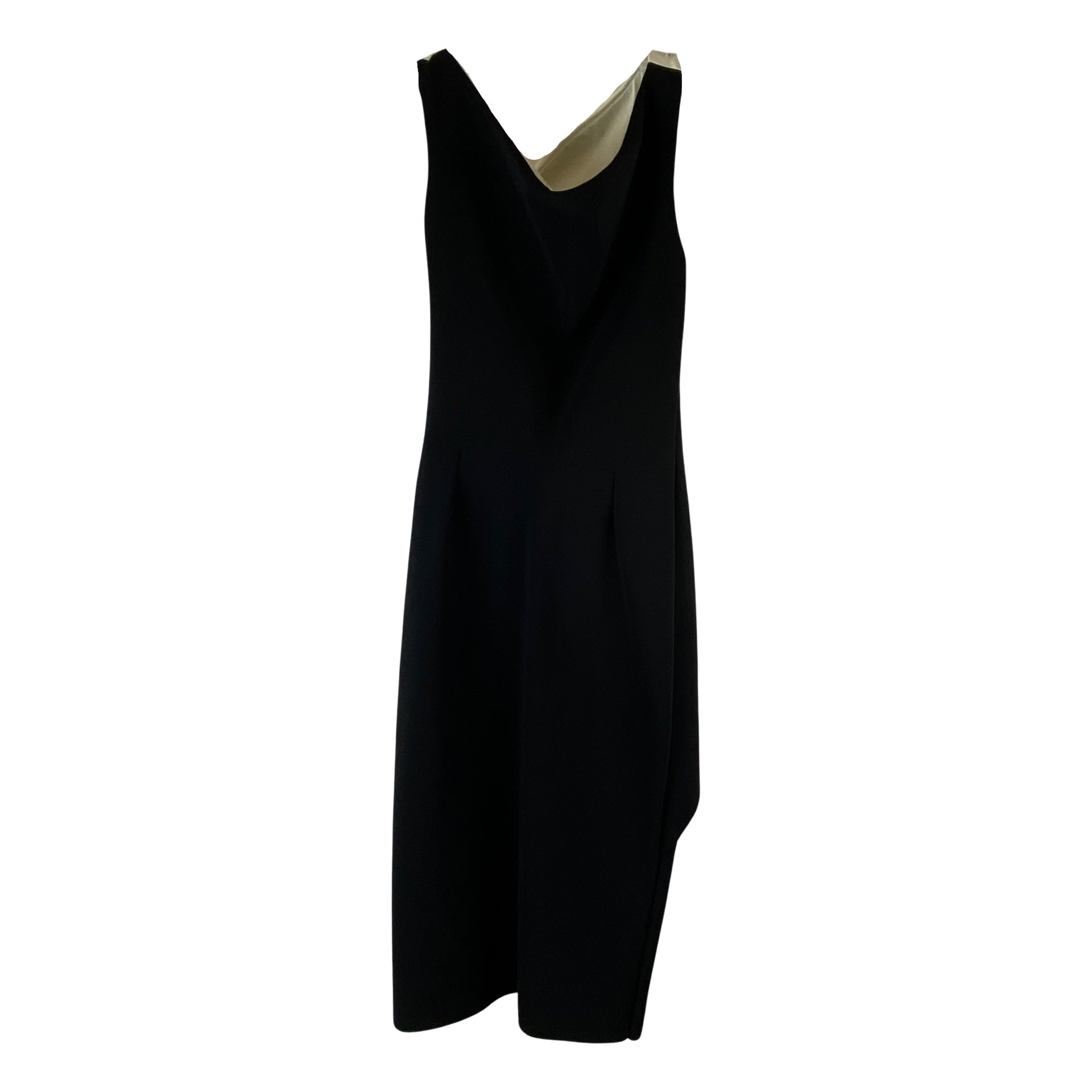 Chiara Boni Black and White Sleeveless Dress