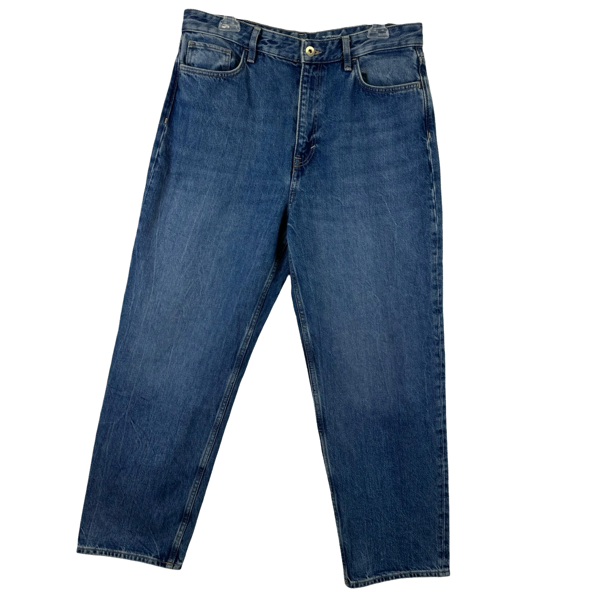 COS Relaxed High Rise Straight Leg Jeans