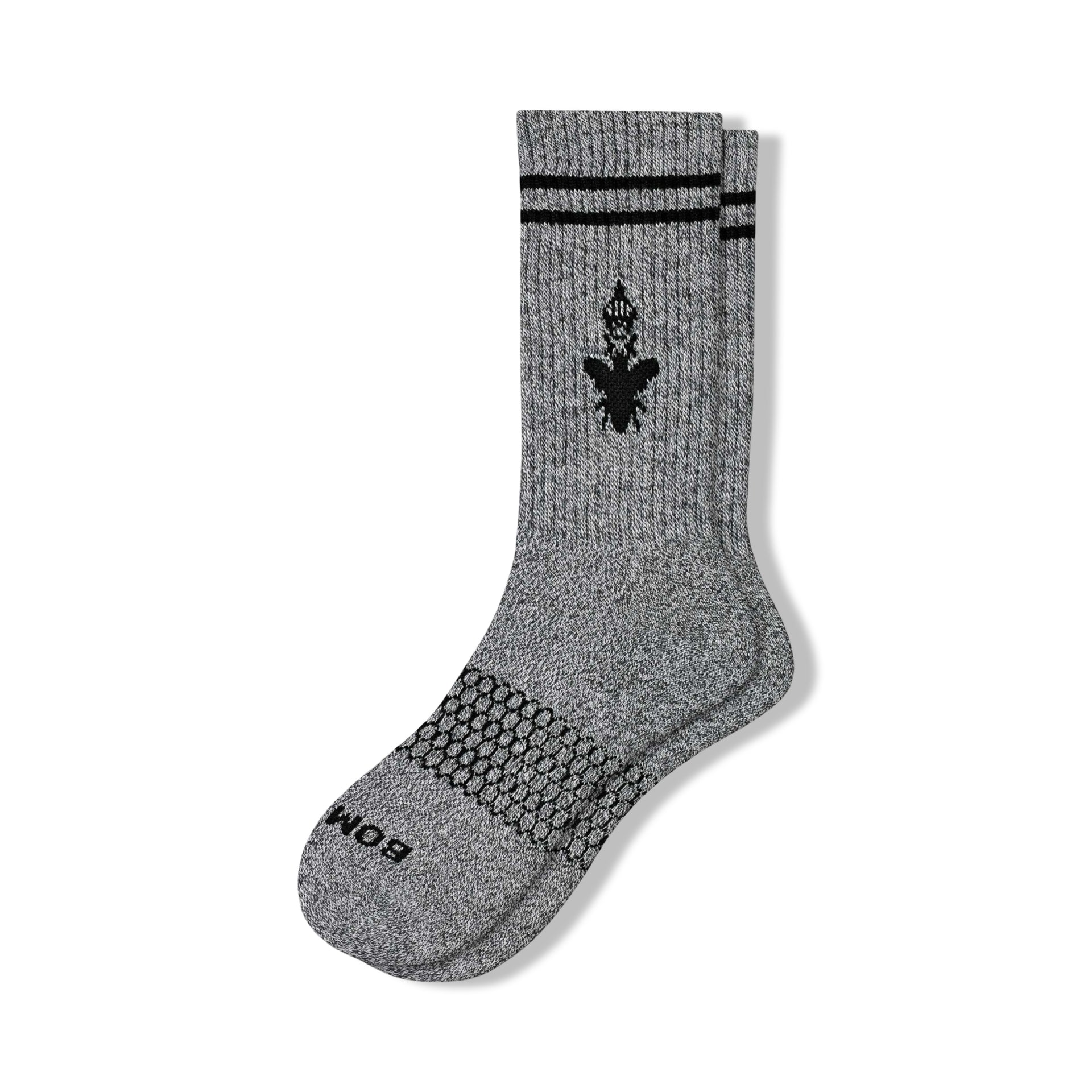 Bombas Original Gray Calf Socks