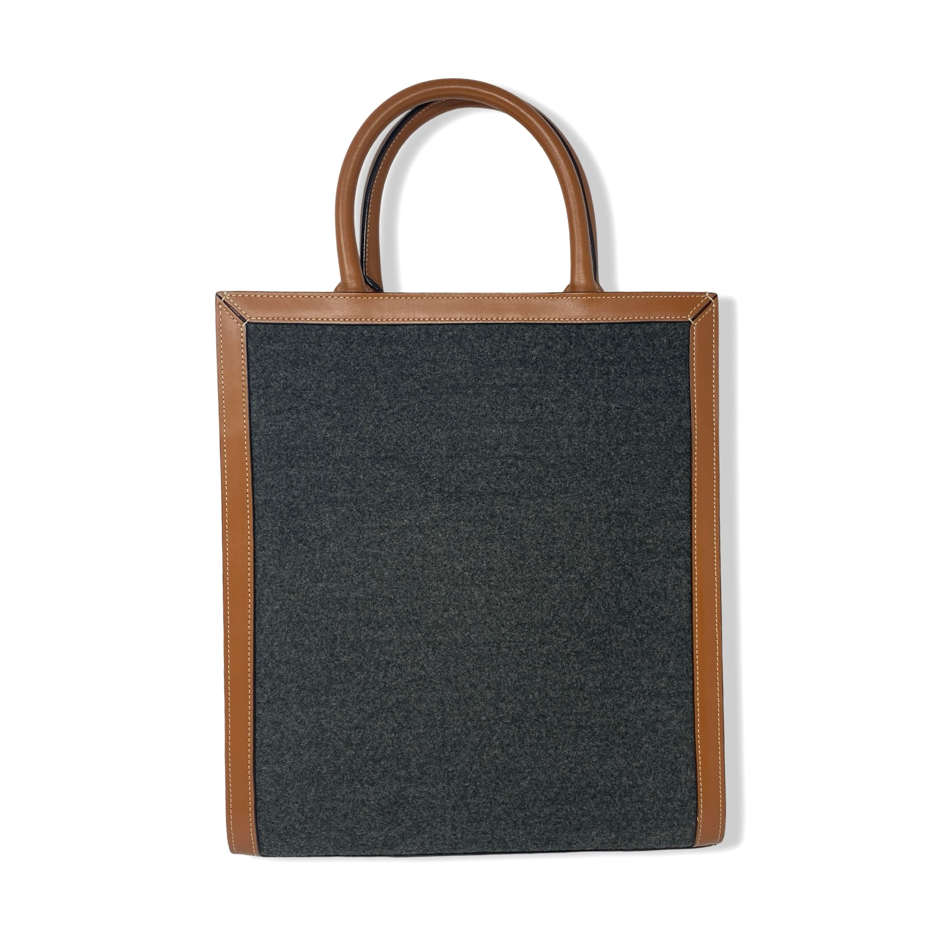 Celine Textile Small Vertical Cabas Tote