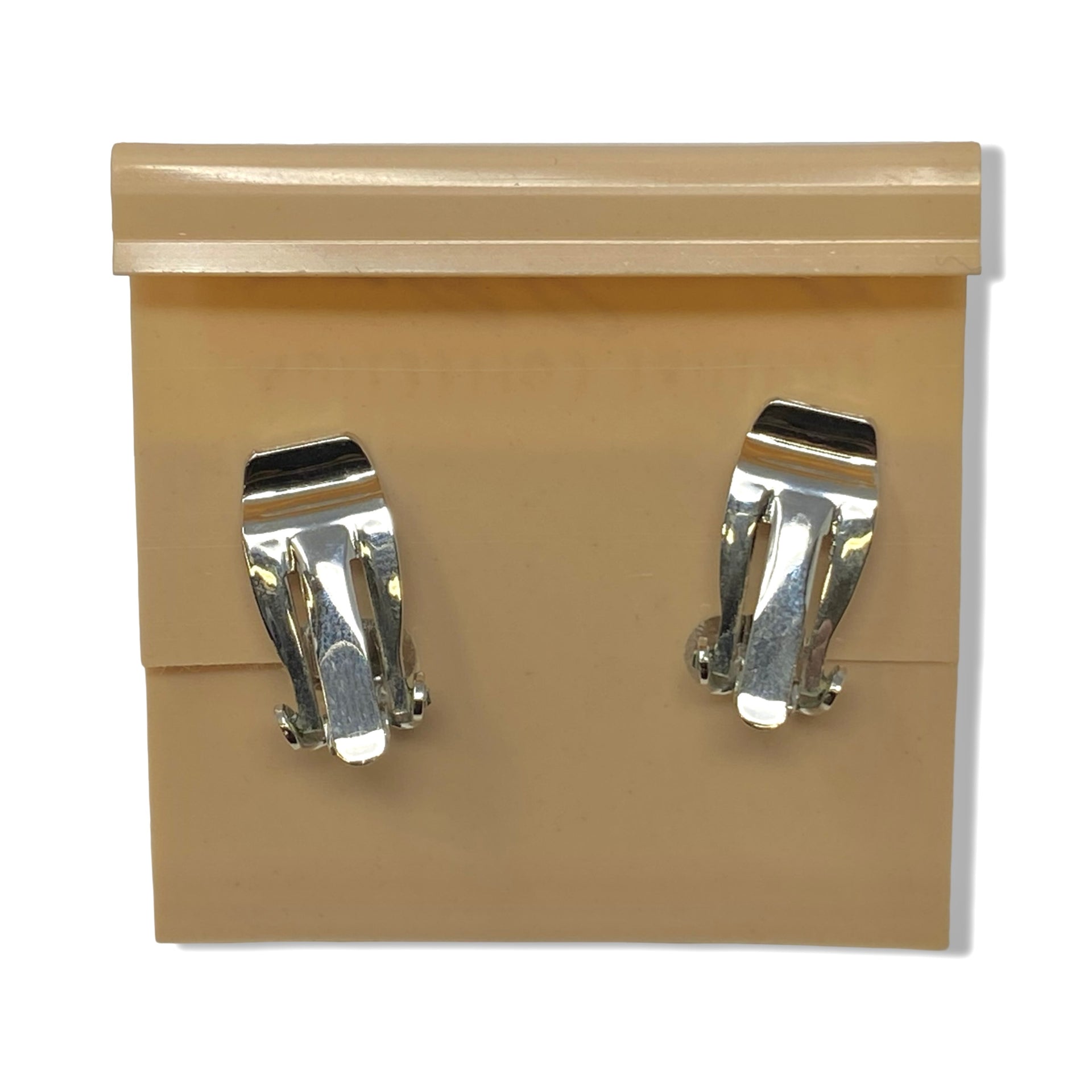 Kenneth Jay Lane Couture Faux Pearl Drop Clip On Earrings