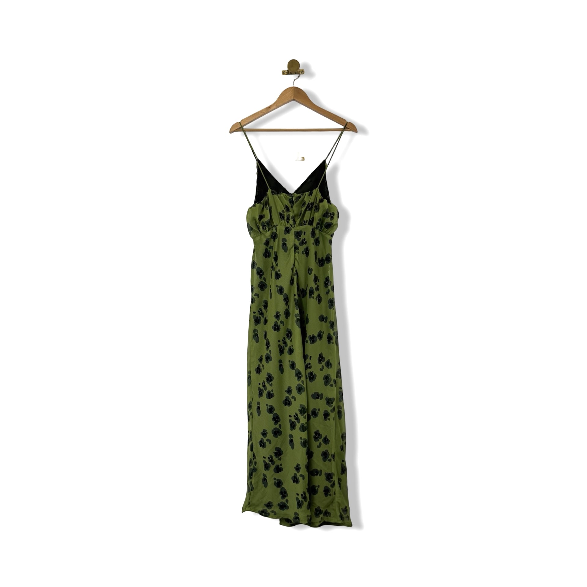 Wild Pony Camu Floral Strap Midi Dress