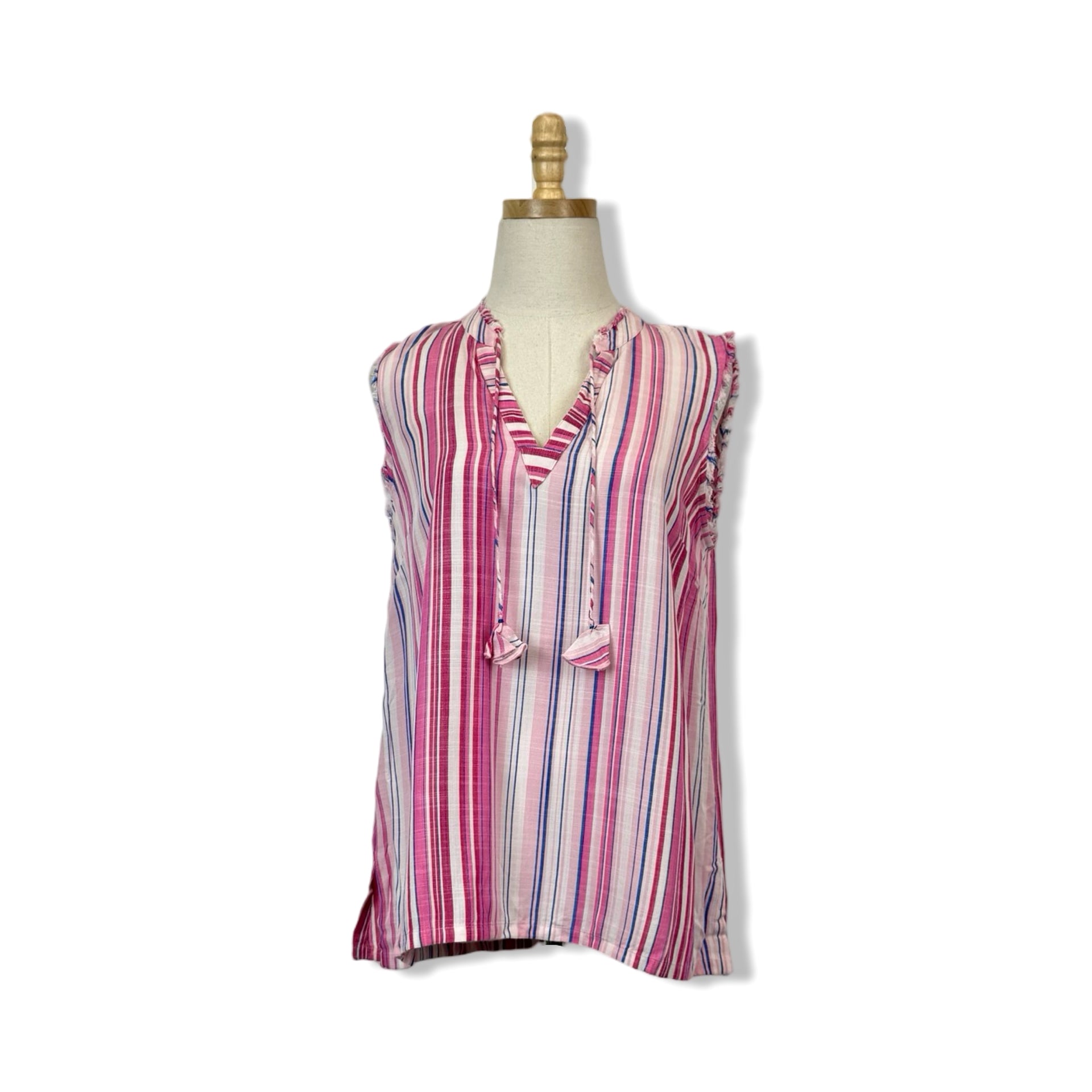 Tommy Bahama Striped Sleeveless Top