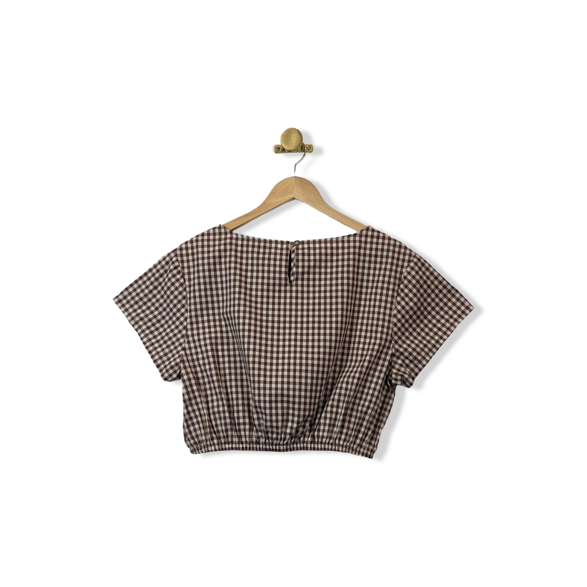 Loup Gingham Ivy Top