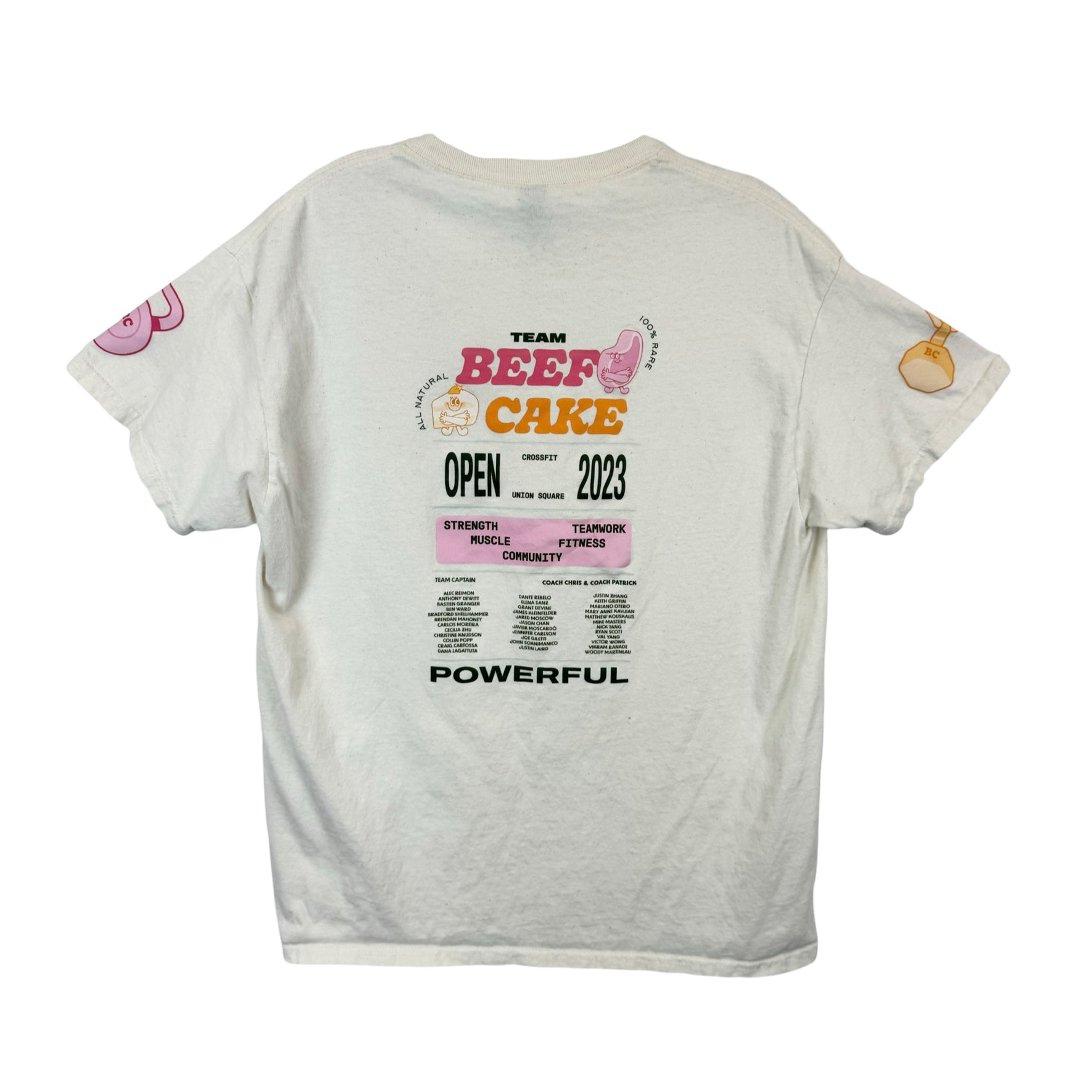 Team Beef Cake Crossfit T-Shirt