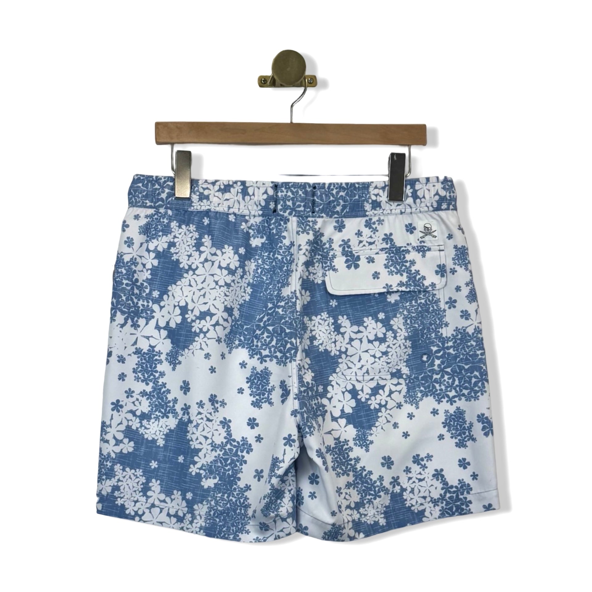 GOODS x Surfside Supply Brilliant Sky Floral Swim Shorts
