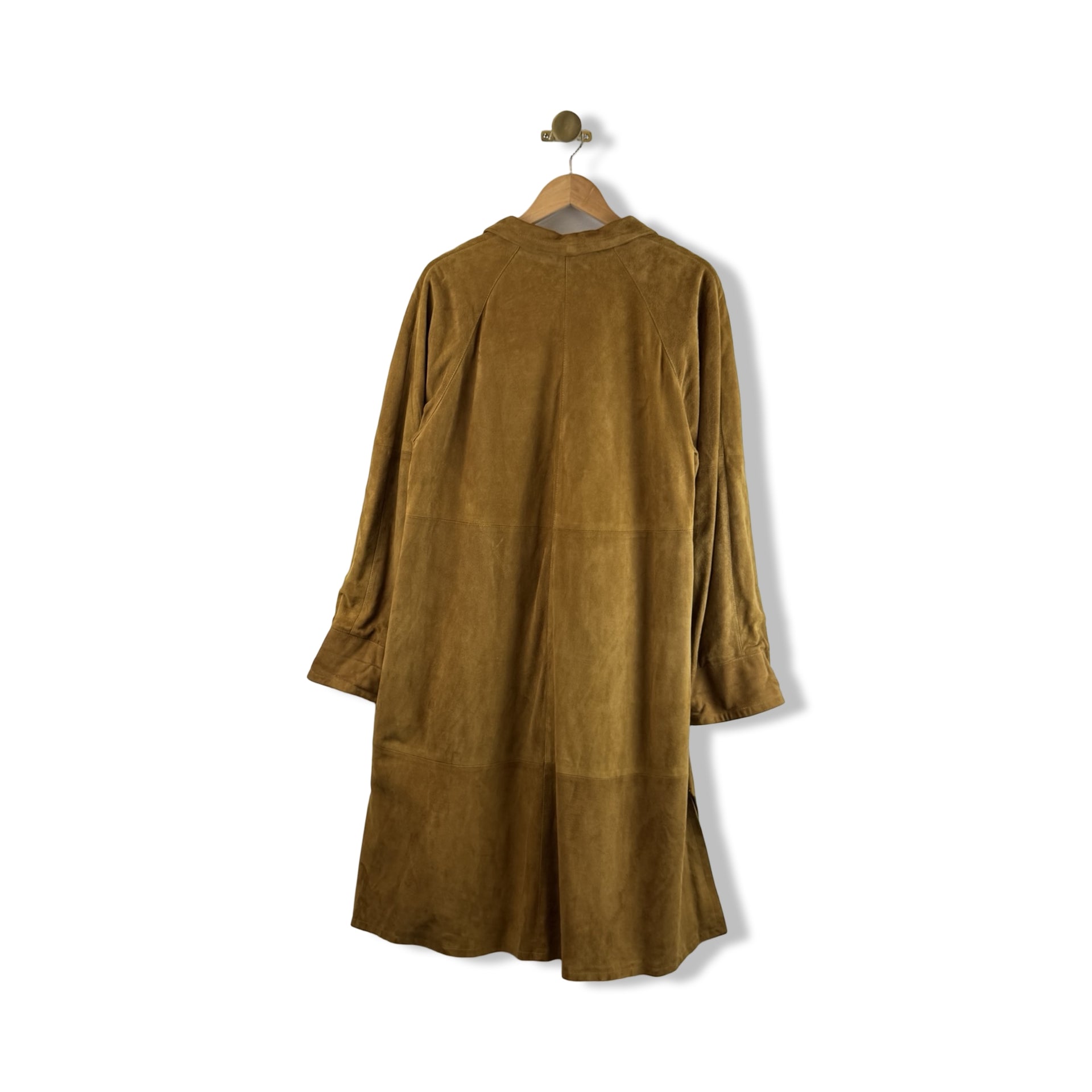 Vintage Aspel Suede Trench Coat