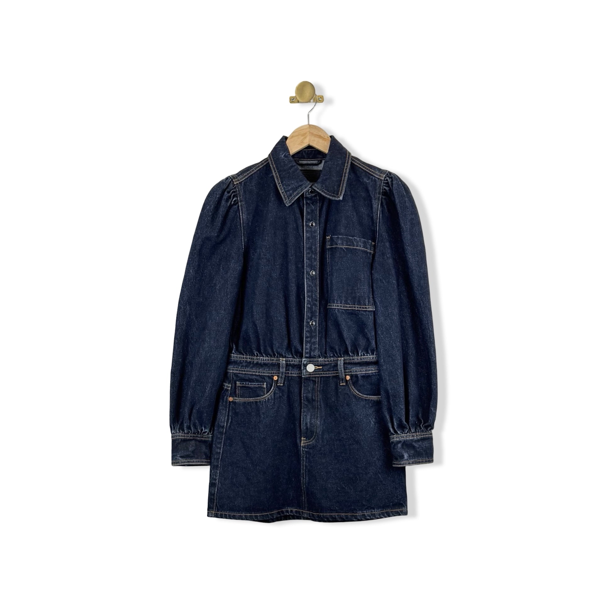 BLANKNYC Long Sleeve Denim Dress