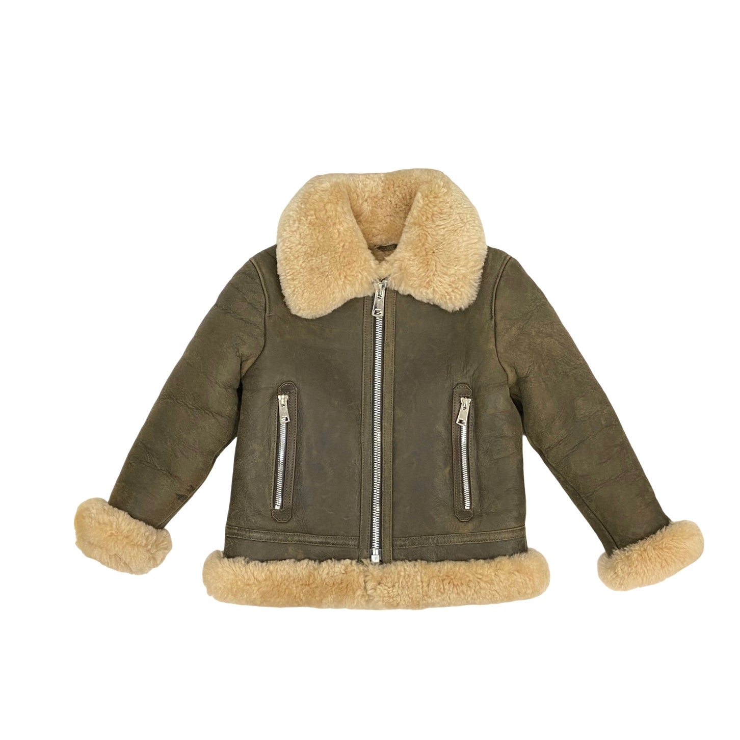 Reiss Hardy Junior Shearling Jacket