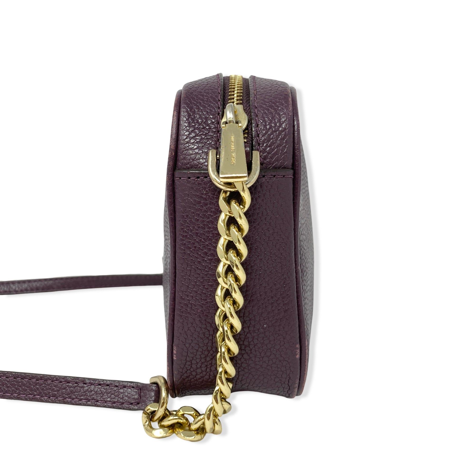 Michael Kors Ginny Leather Crossbody Bag