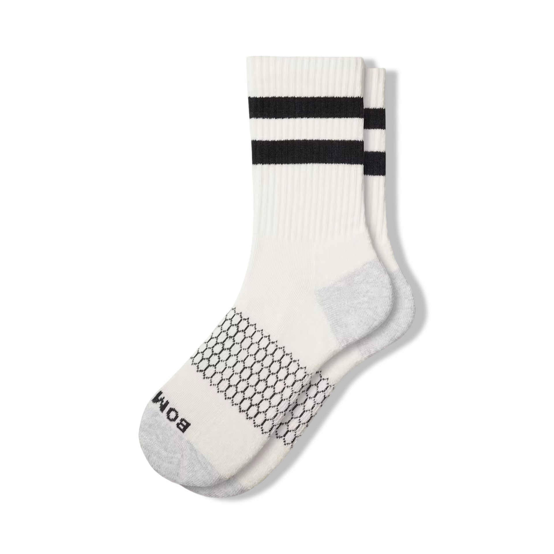 Bombas Vintage Striped Half Calf Socks