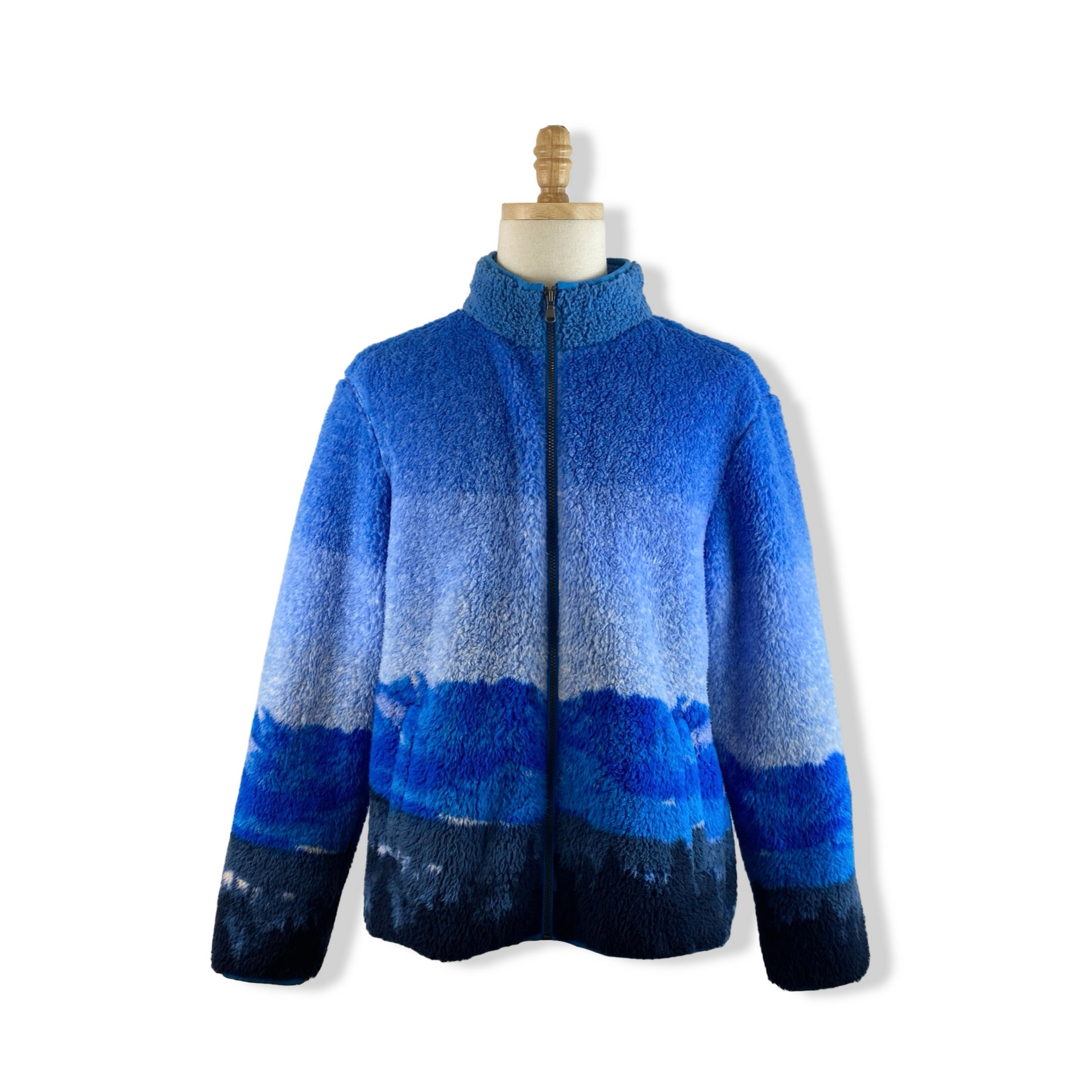 Edgar + Ash Engineered Print Sherpa Jacket