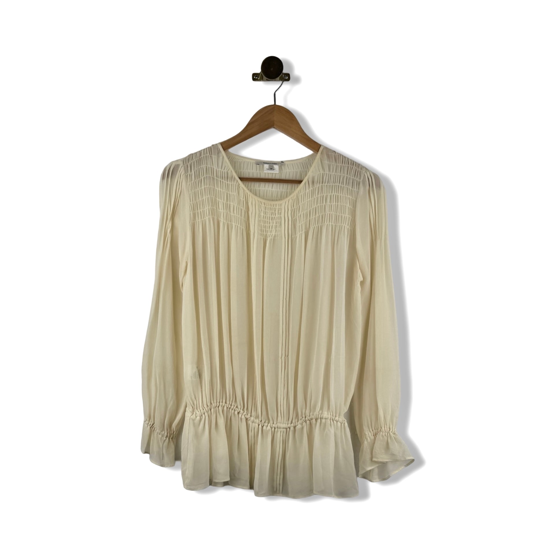 Gerard Darel Silk Poet Blouse