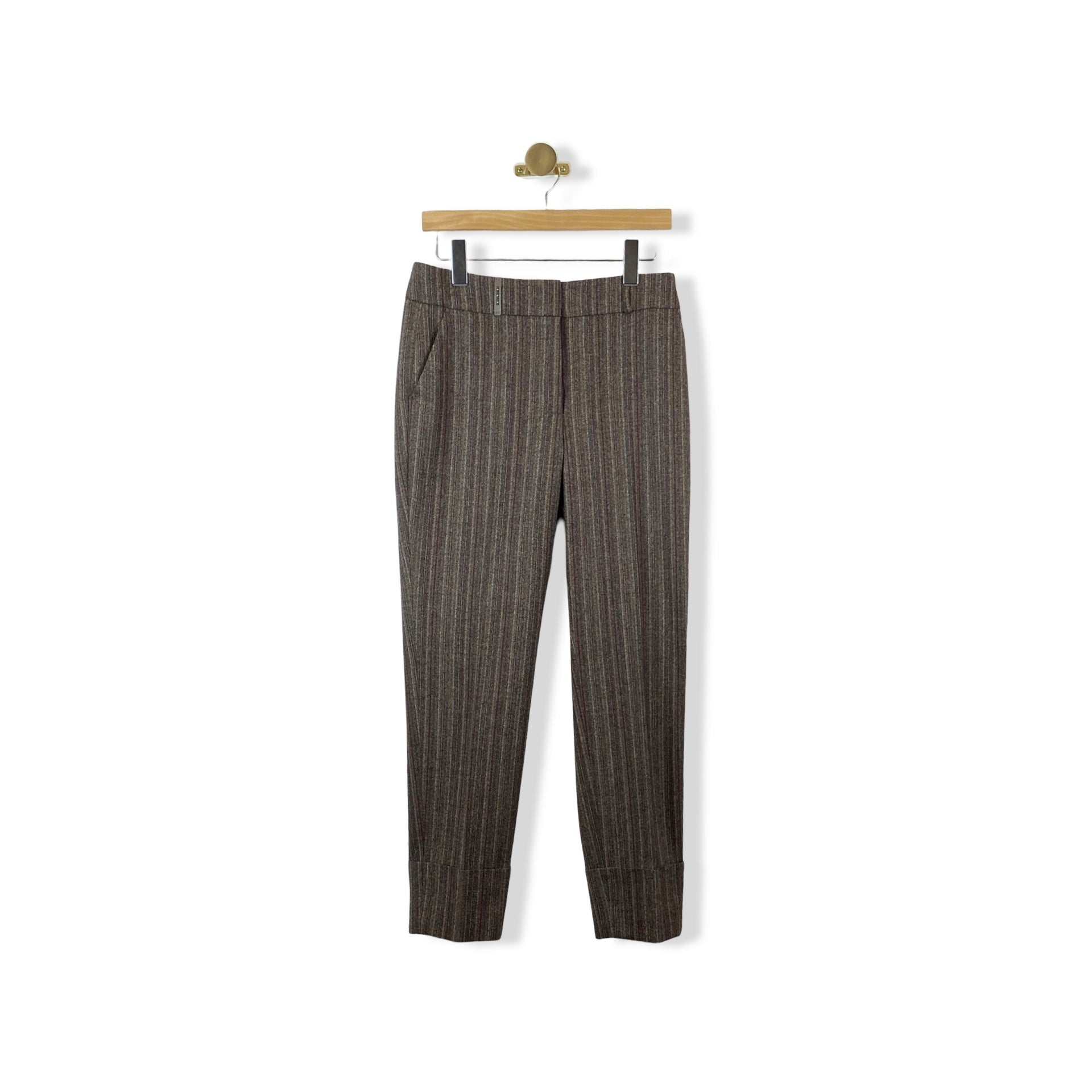 Peserico Striped Wool Pants