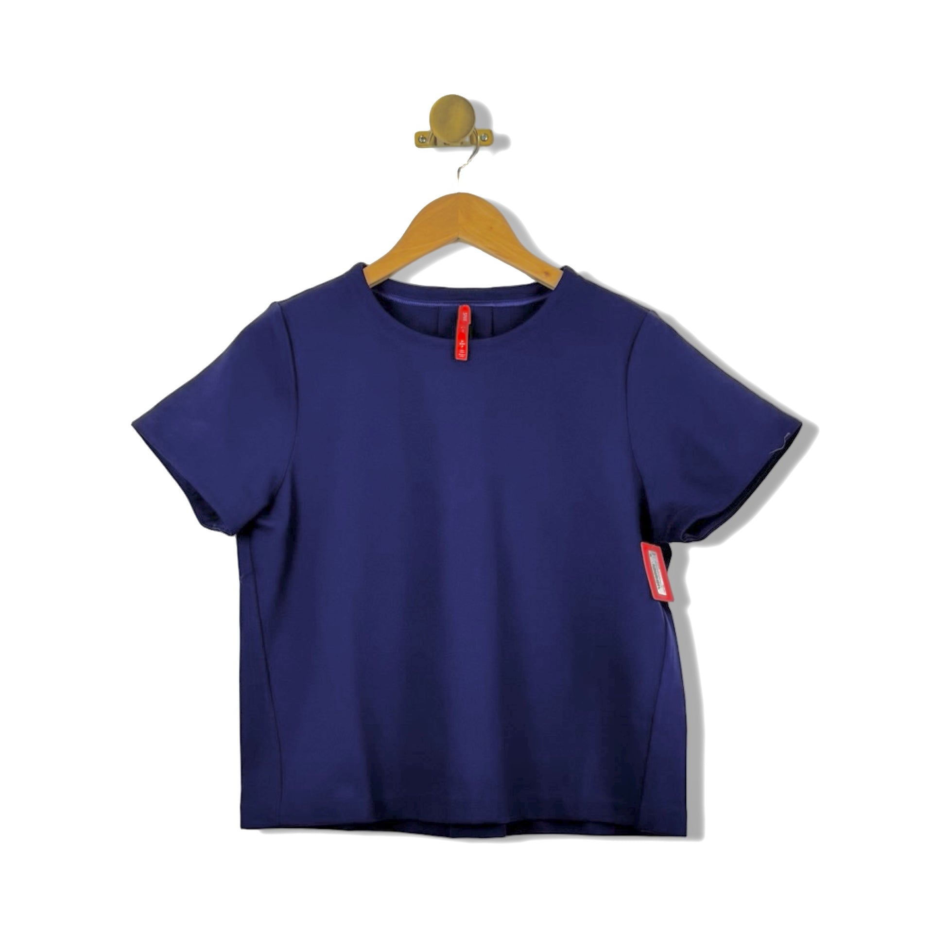 Spanx Ponte Crew Neck Vented Back Tee