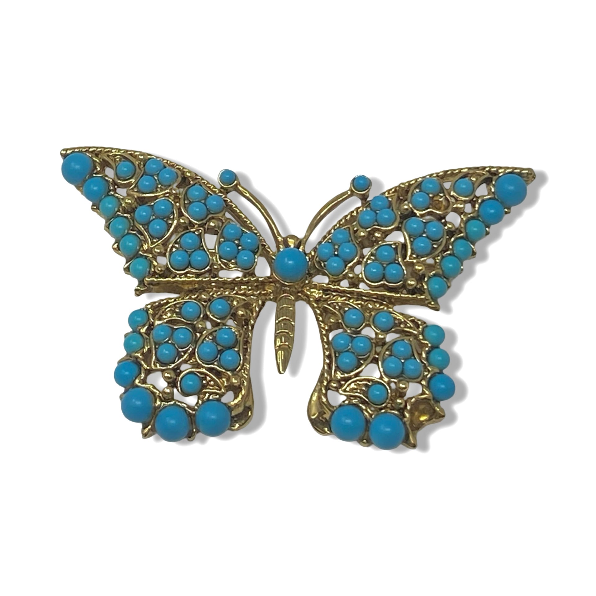 Kenneth Jay Lane Butterfly Brooch