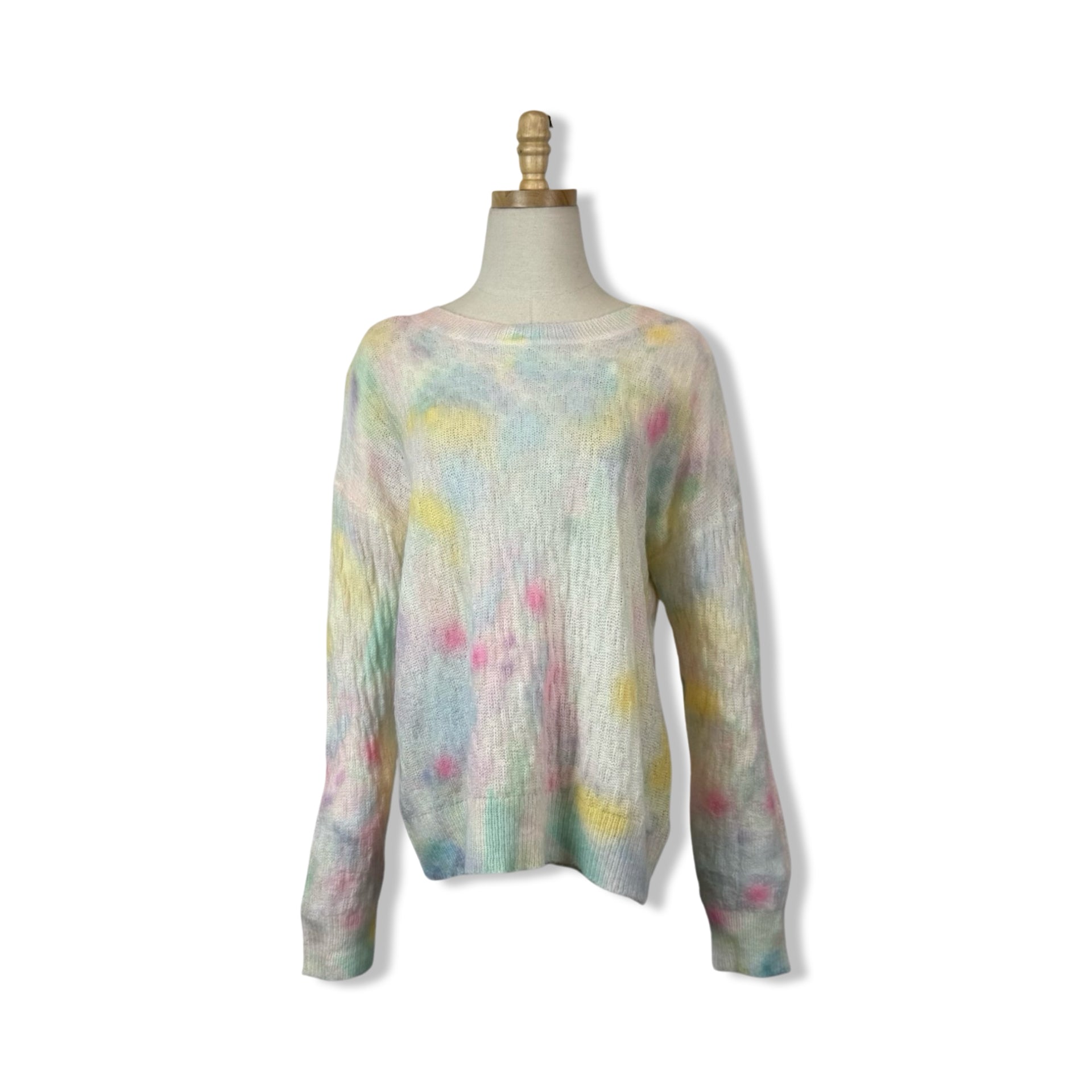 Stellah Watercolor Knit Pullover