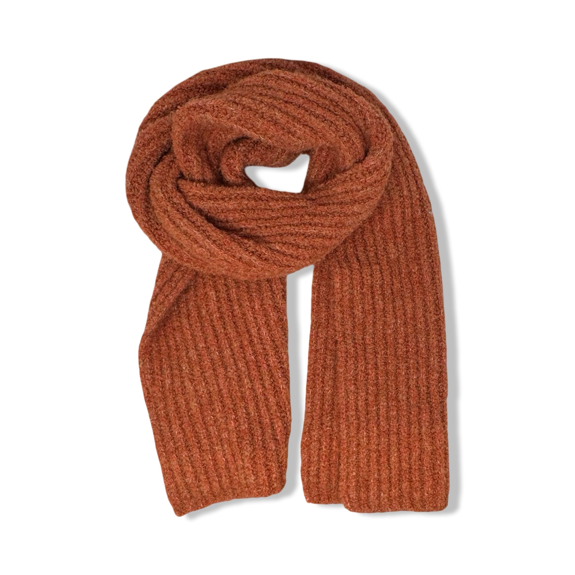 Fraas Cozy Ribbed Knitted Scarf