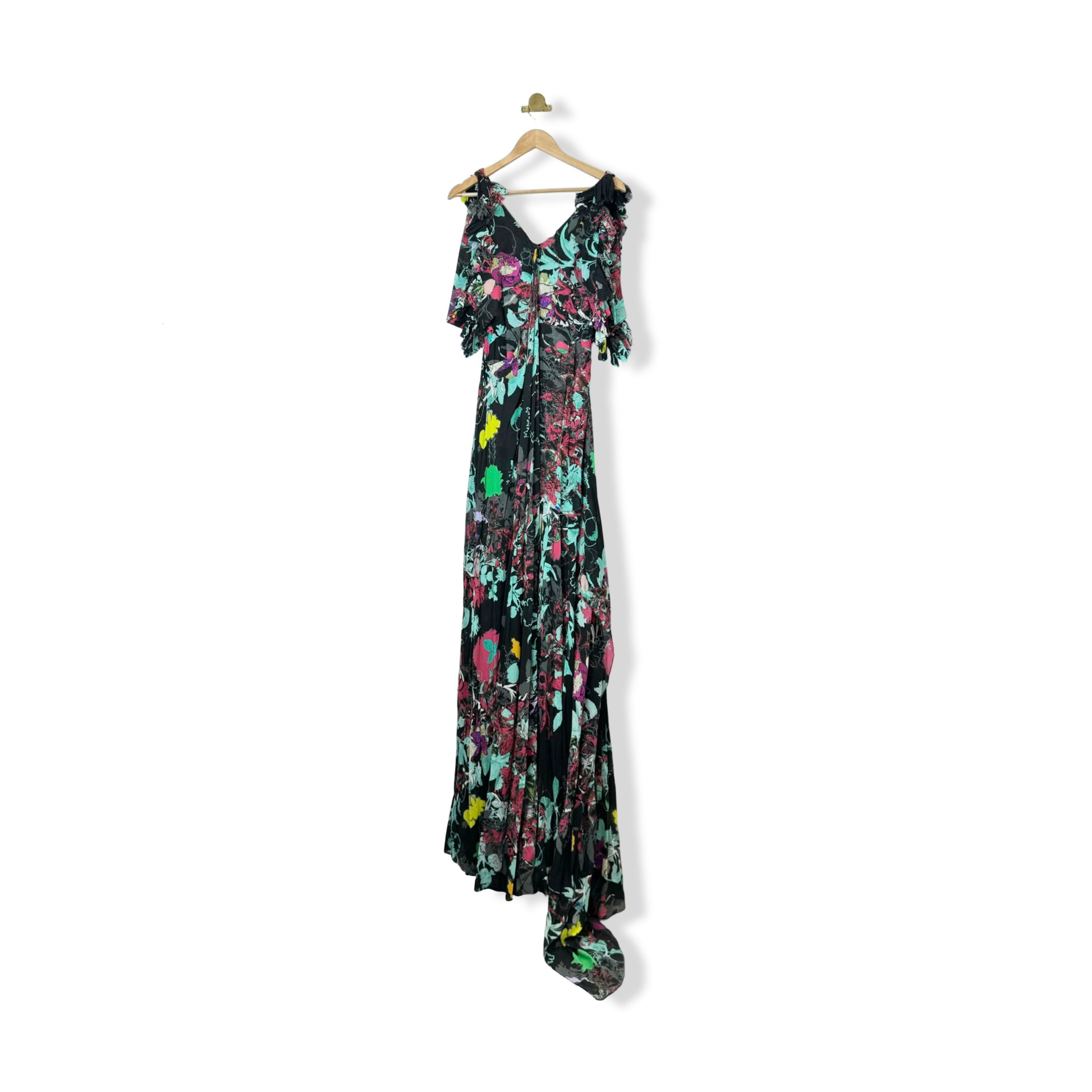 Zac Posen Jardin Print Gown