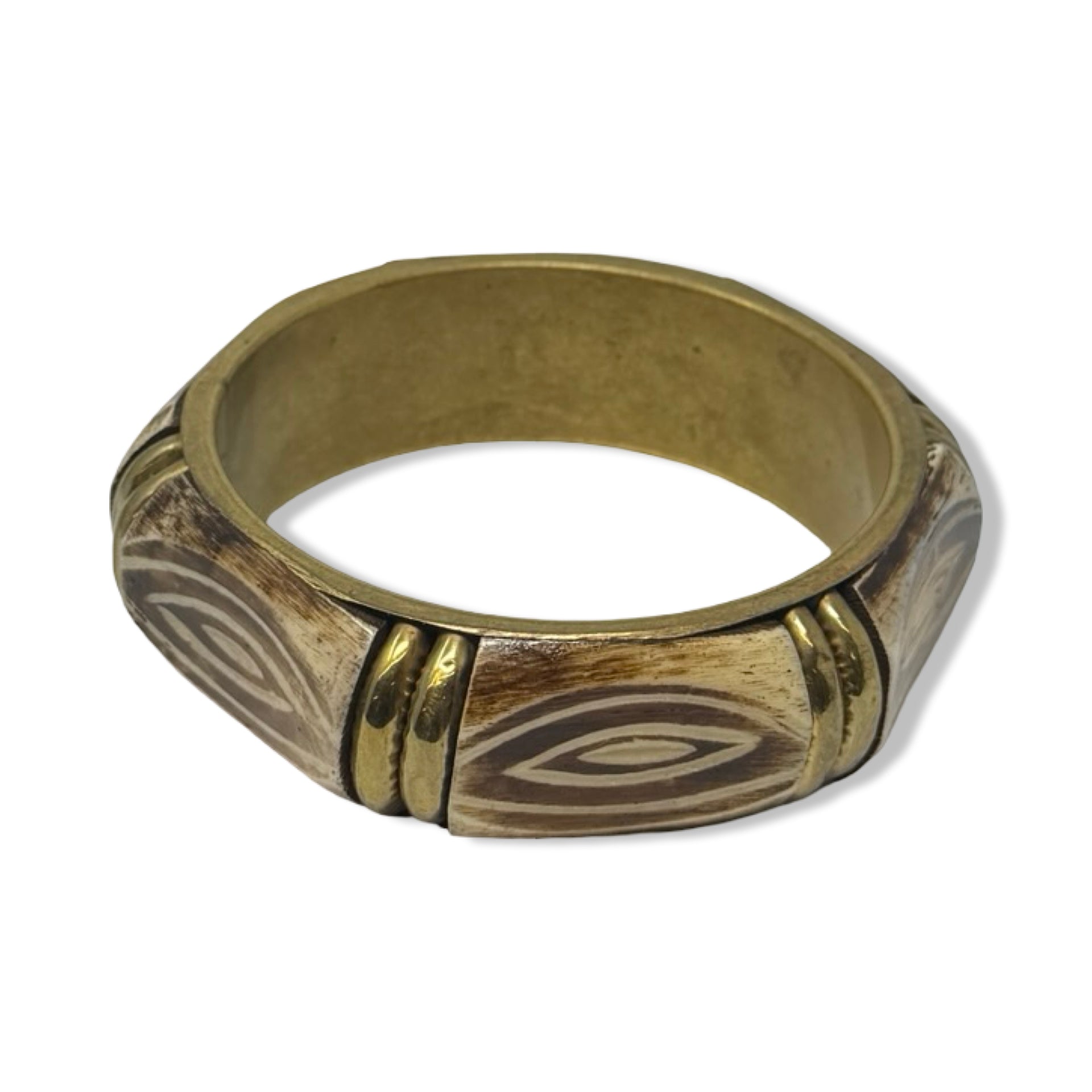 Wood Pattern Bangle