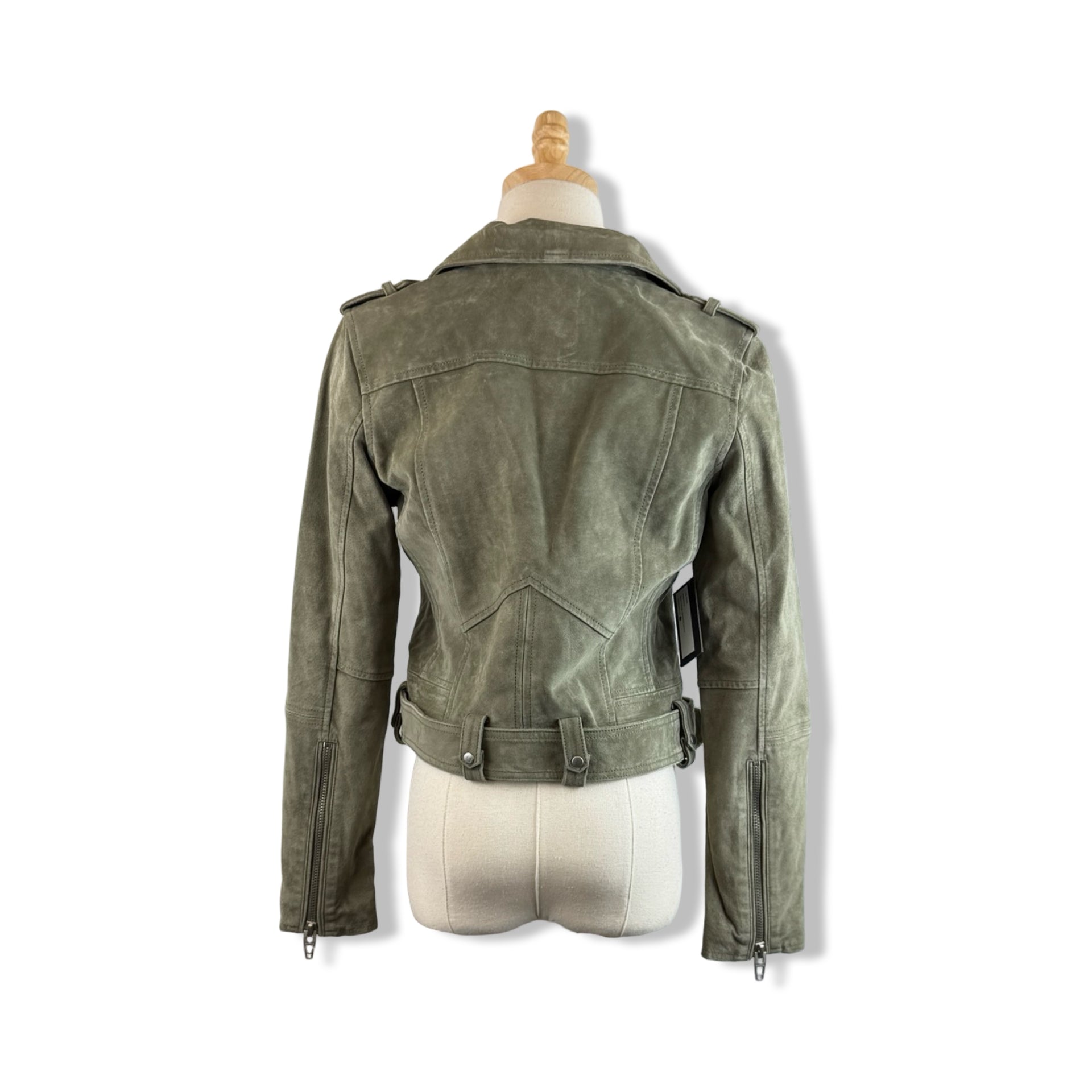 BLANKNYC Suede Belted Jacket