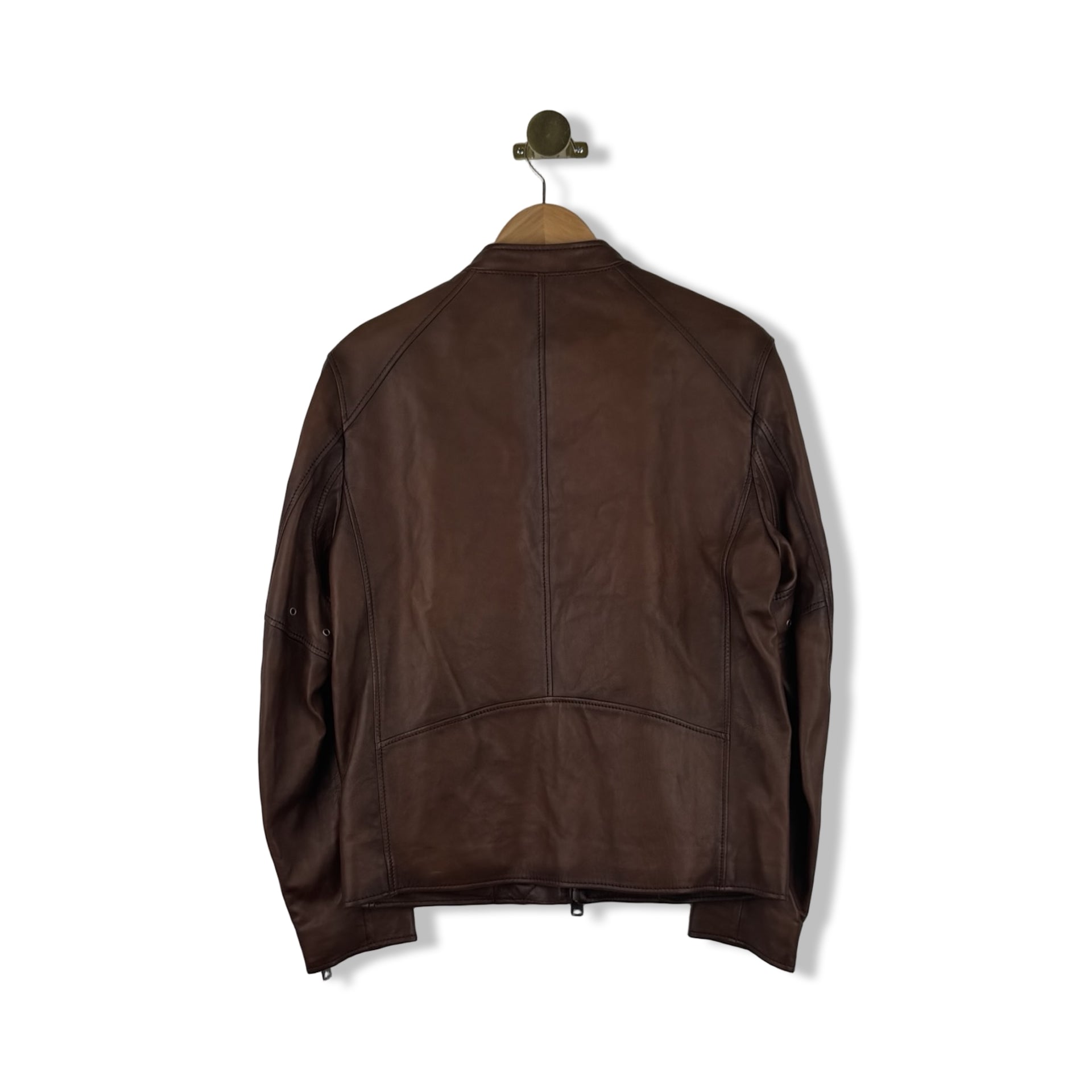 Coach Leather New Icon Racer Jacket