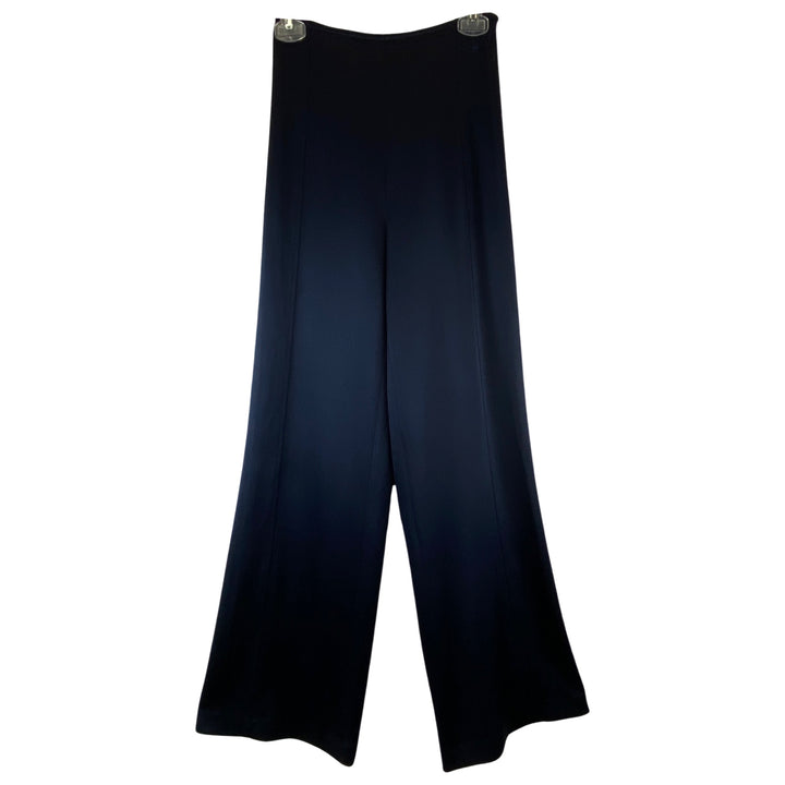 Derek Lam Wide Leg Laced Back Satin Pant