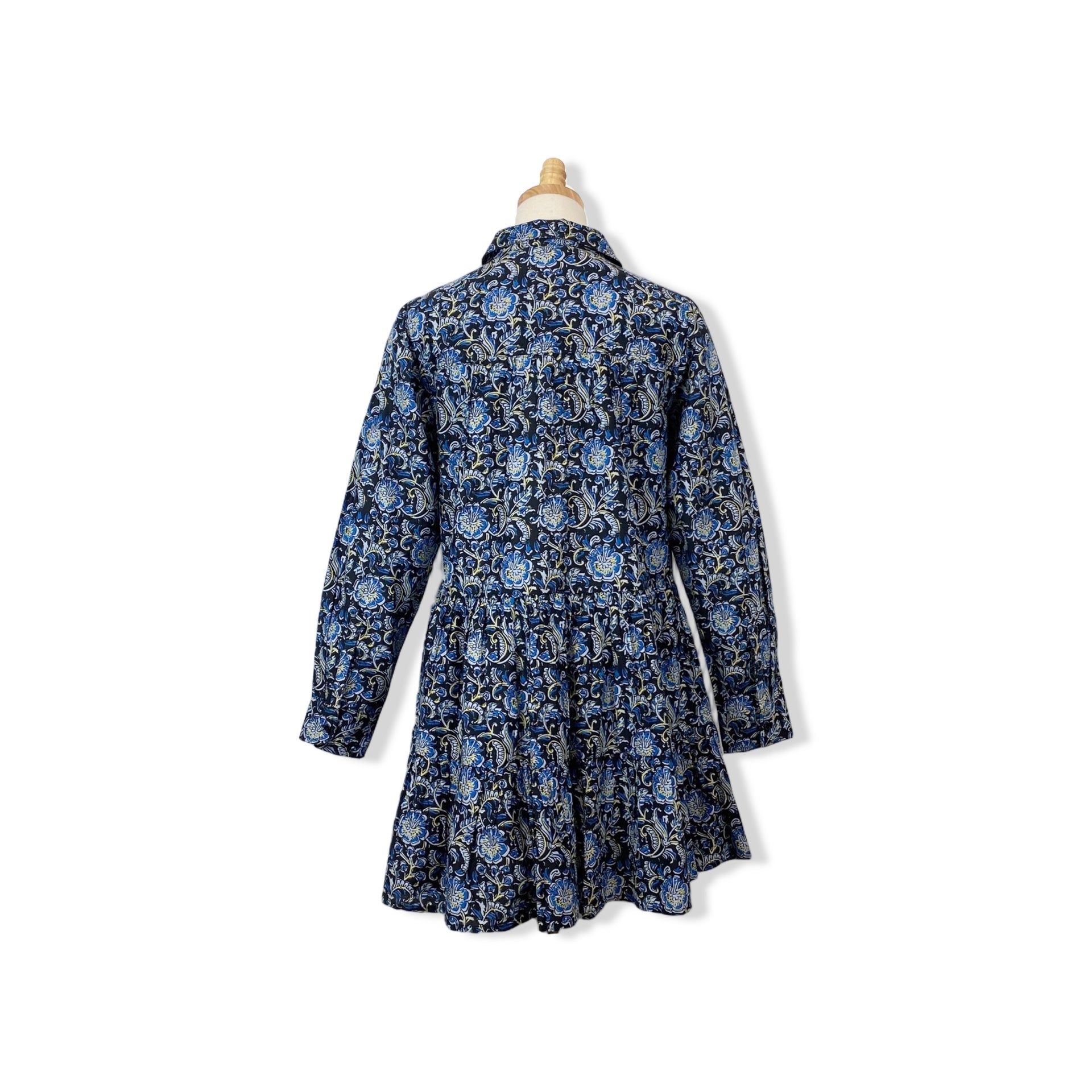 Apiece Apart Folk Floral Anna Shirt Dress