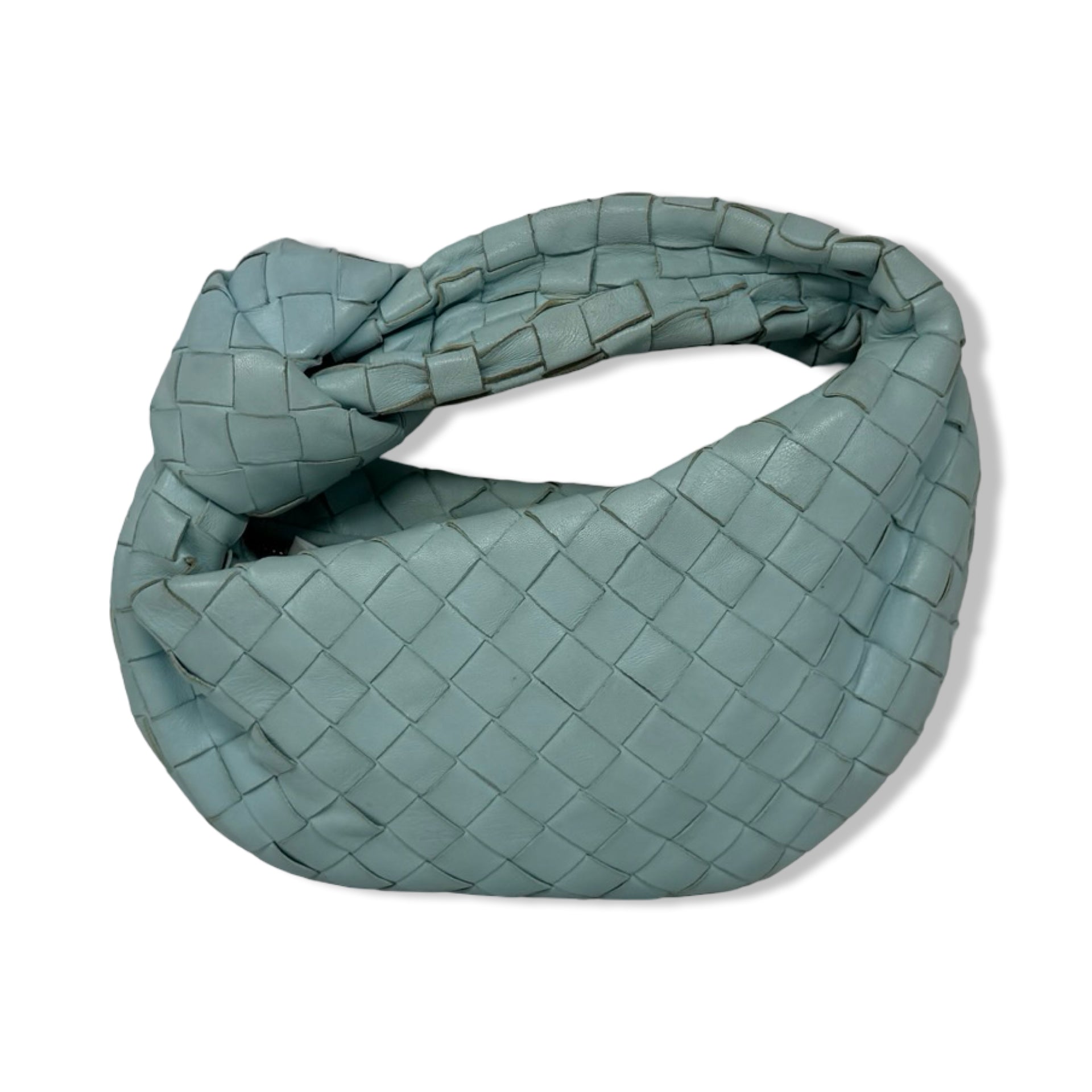 Bottega Veneta Blue Mini Jodie Bag