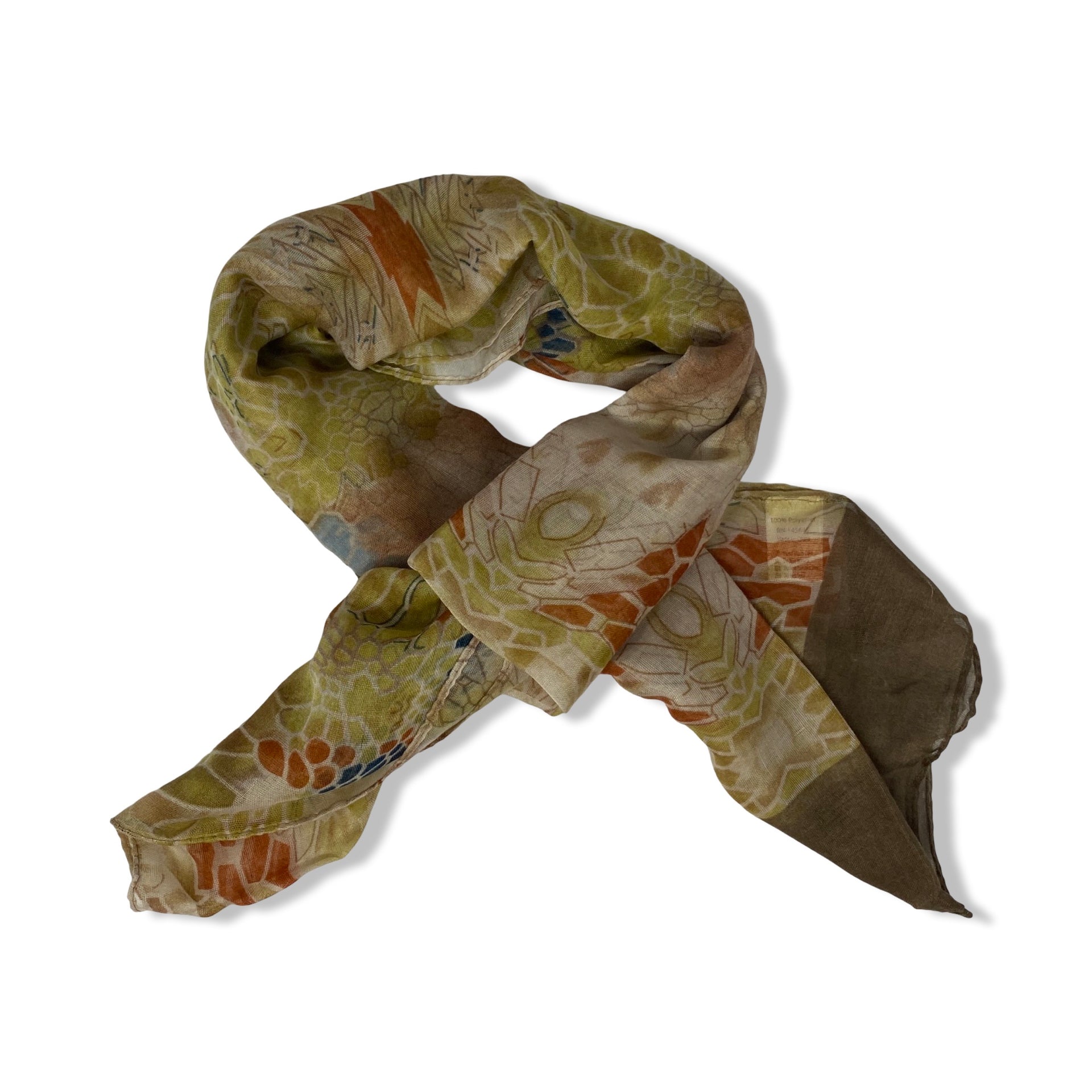 L.I.B. Geometric Floral  Scarf