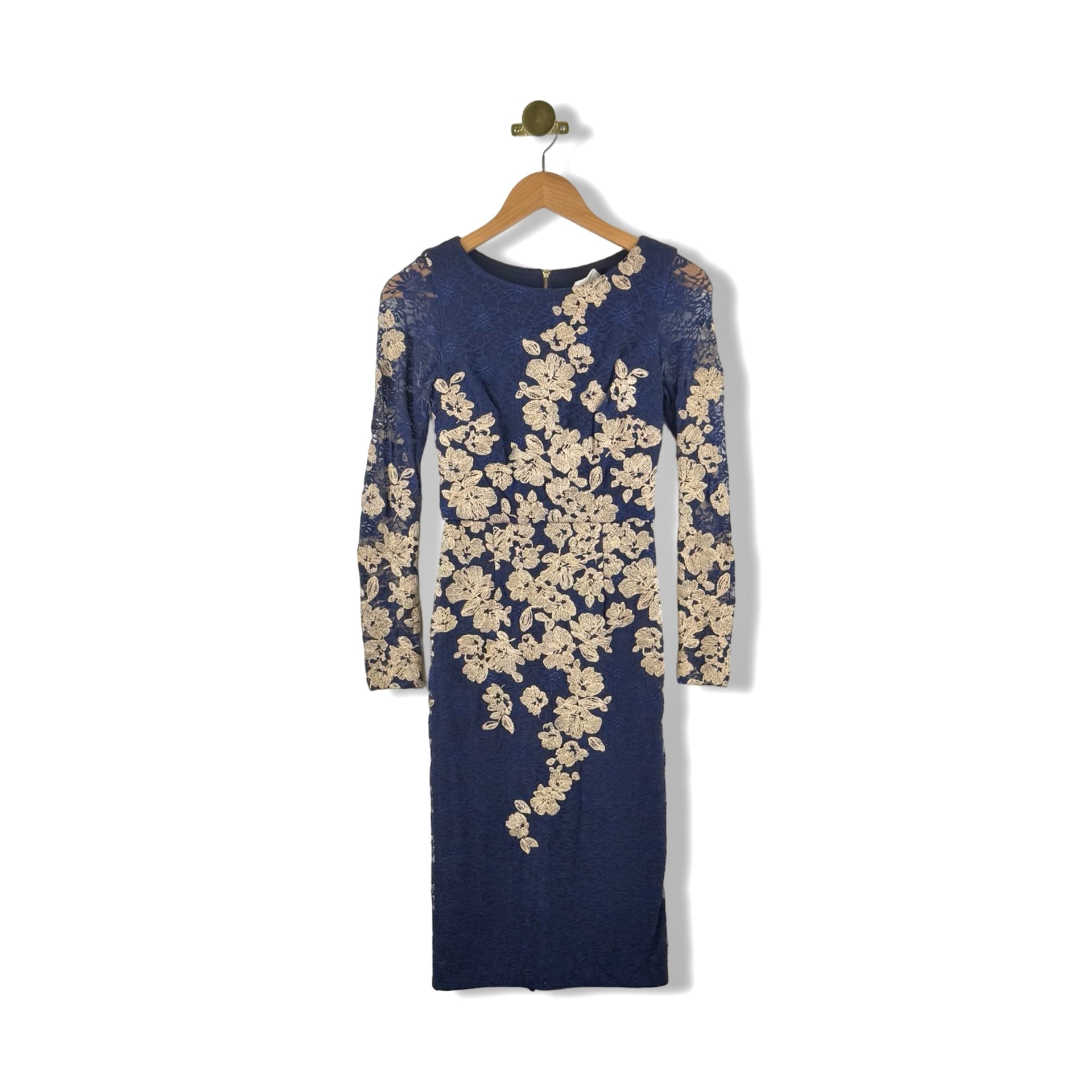 Avery G Floral Lace Dress