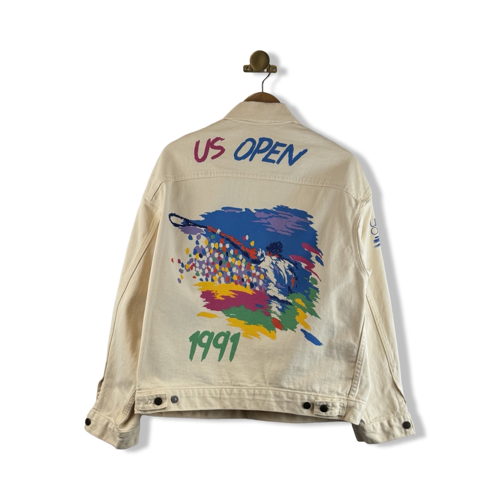 Vintage 1991 US Open Denim Jacket