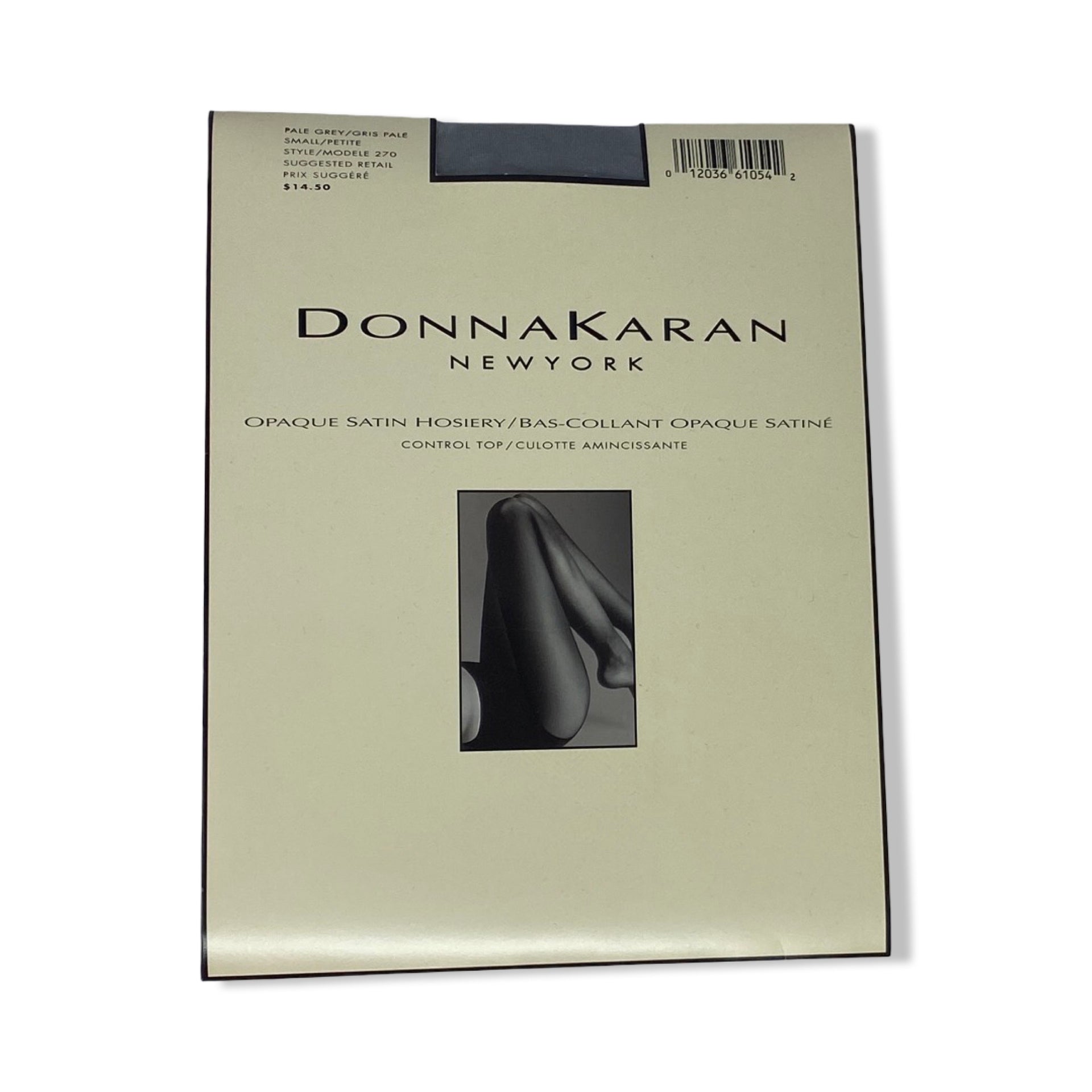Vintage Donna Karen Opaque Satin Hosery