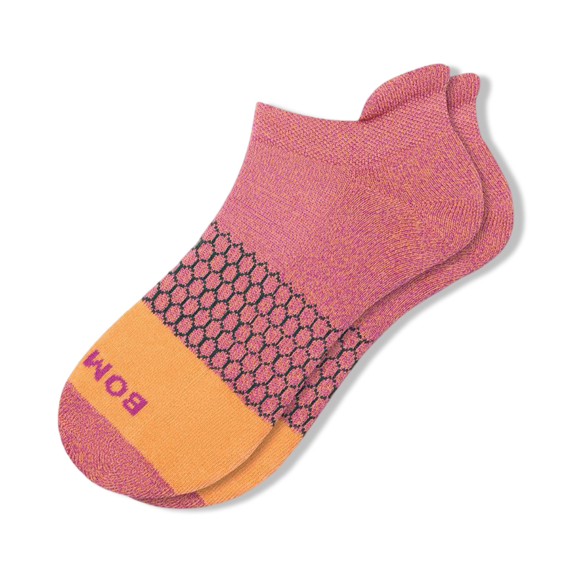 Bombas Marl Toe Block Ankle Socks