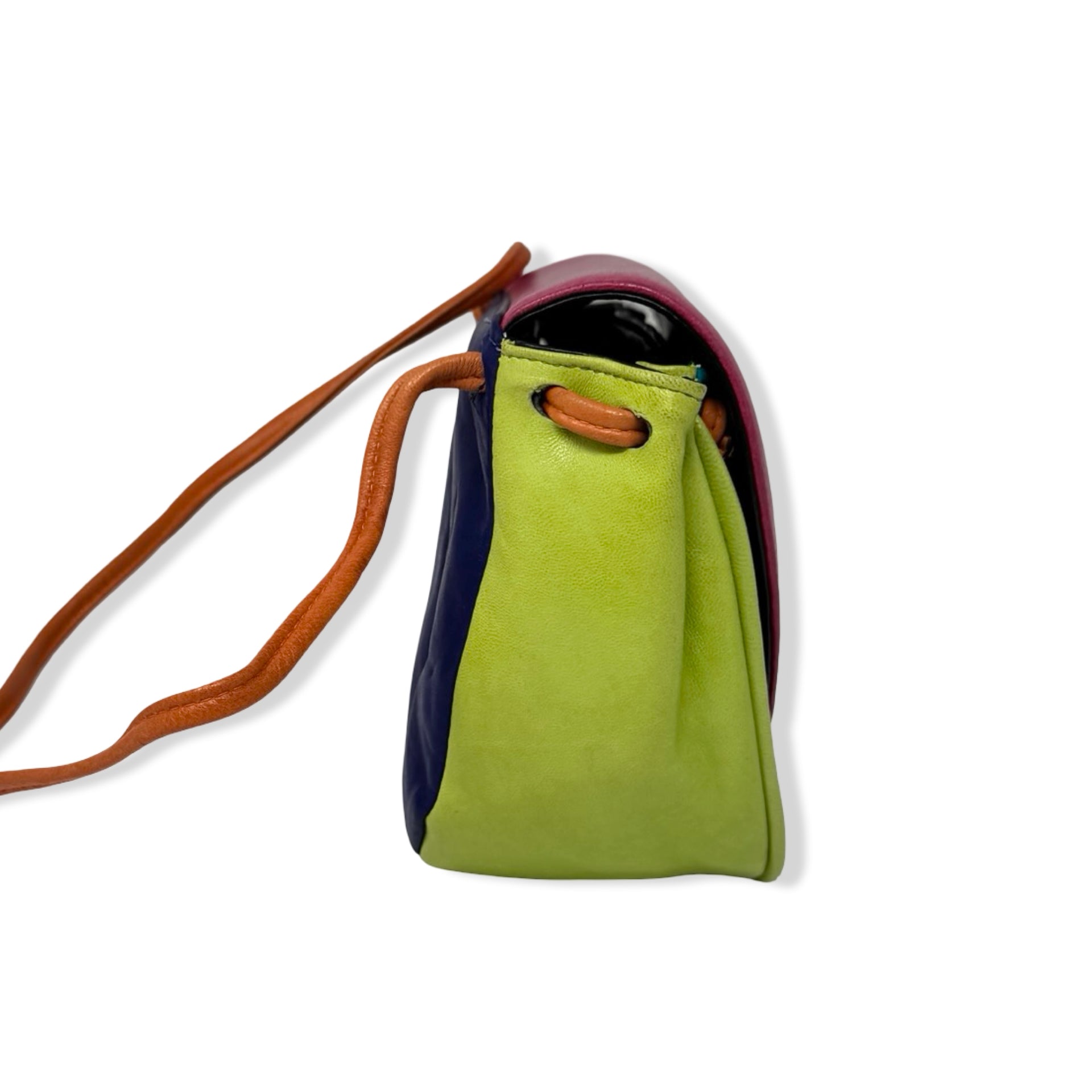 Vintage R.J. Graziano  Colorblock Crossbody Clutch