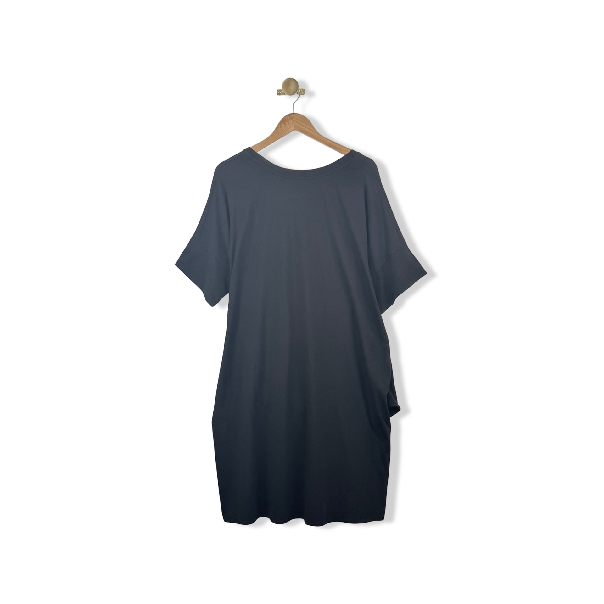 Universal Standard Draped T Shirt Dress