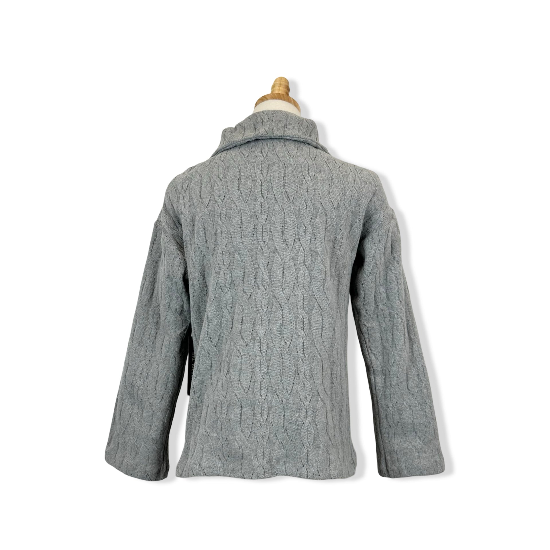 Kal Rieman Sandra Collared Zip Pullover