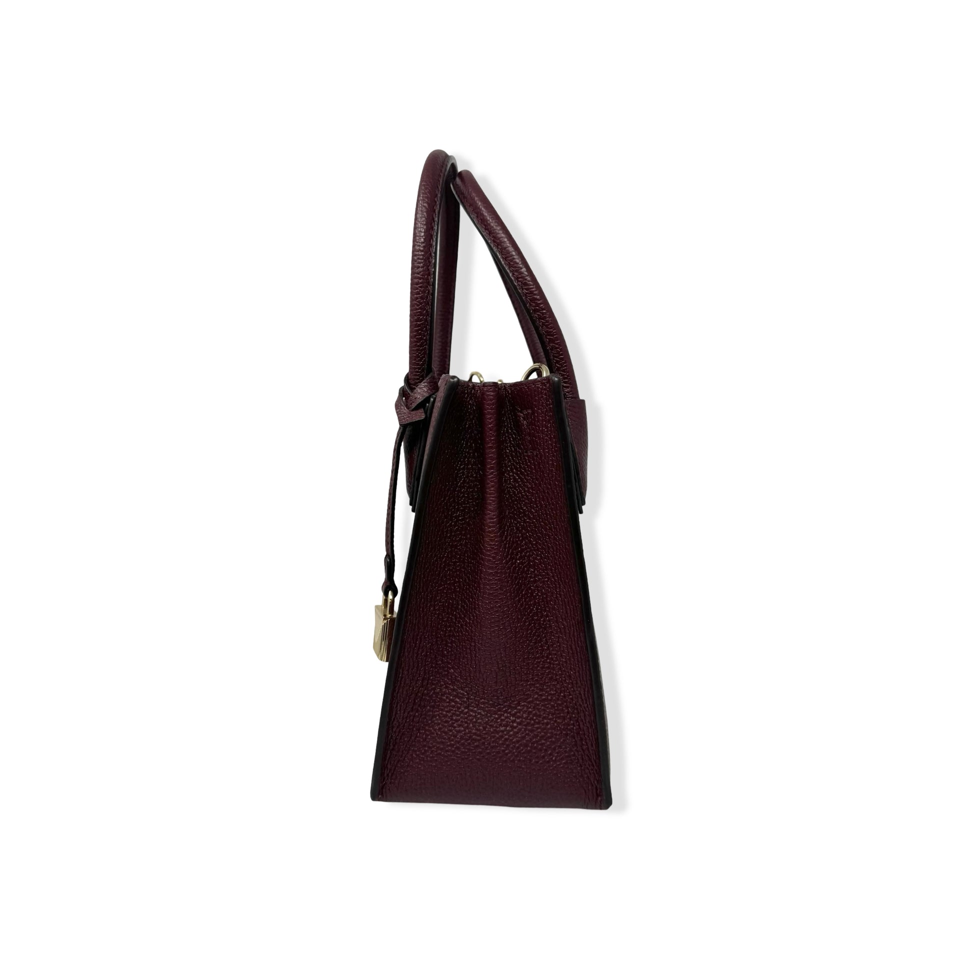 Michael Kors Oxblood Mercer Messenger Crossbody Bag