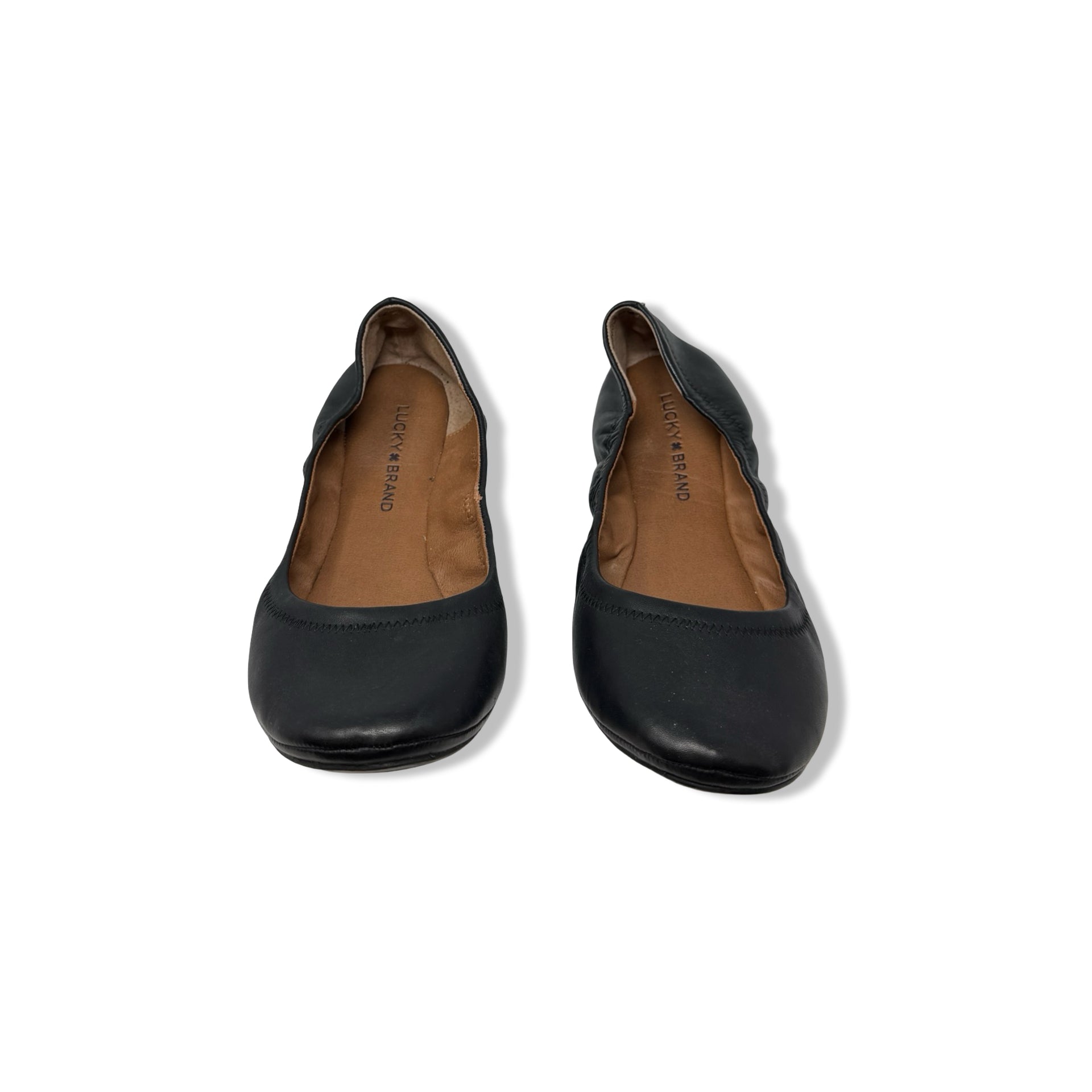 Lucky Brand Leather Ballet Flats