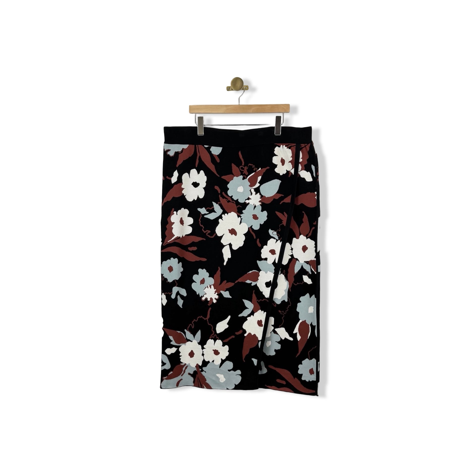 Tanya Taylor Floral Brooke Knit Skirt